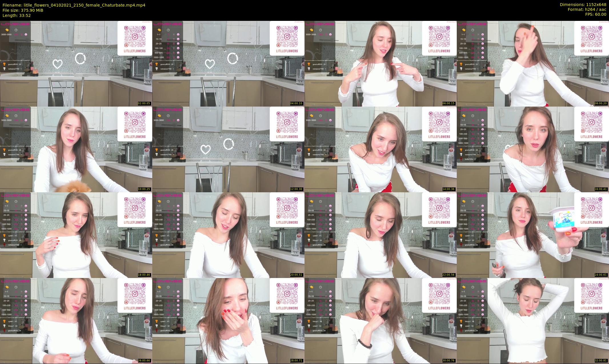 litlle_flowers — 34 minute Chaturbate female cam show recording, 480p, Oct 4, 2021