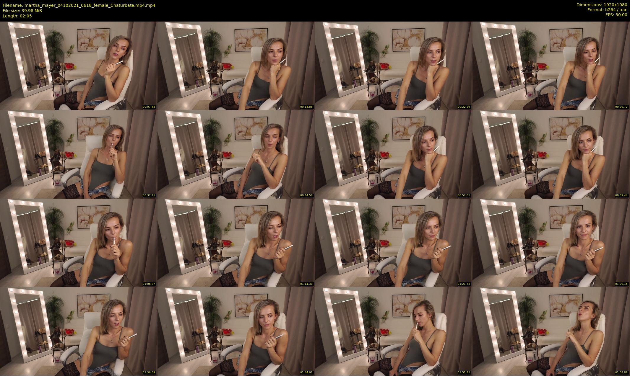 martha_mayer — 3 minute Chaturbate female cam show recording, 1080p, Oct 4, 2021