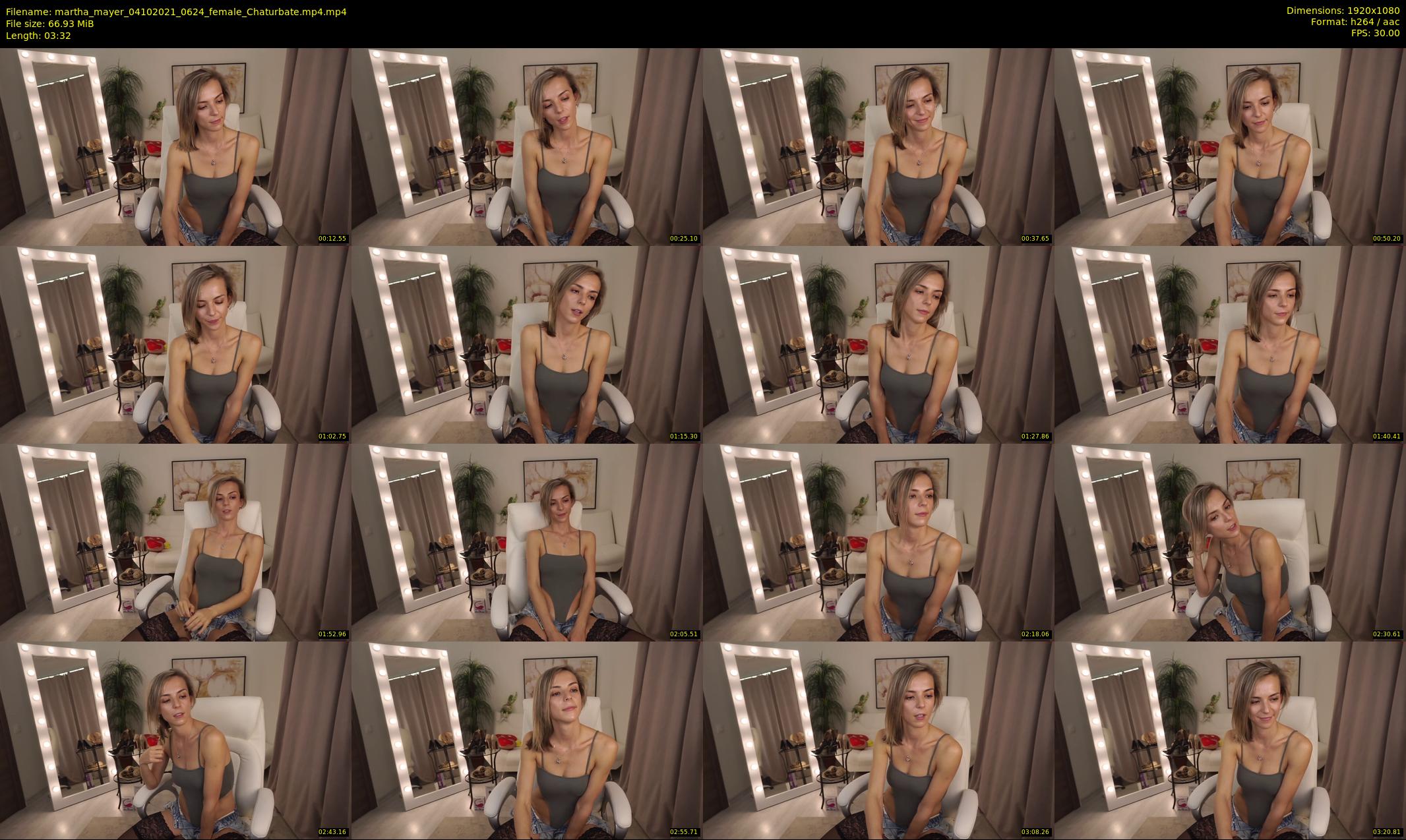 martha_mayer — 4 minute Chaturbate female cam show recording, 1080p, Oct 4, 2021