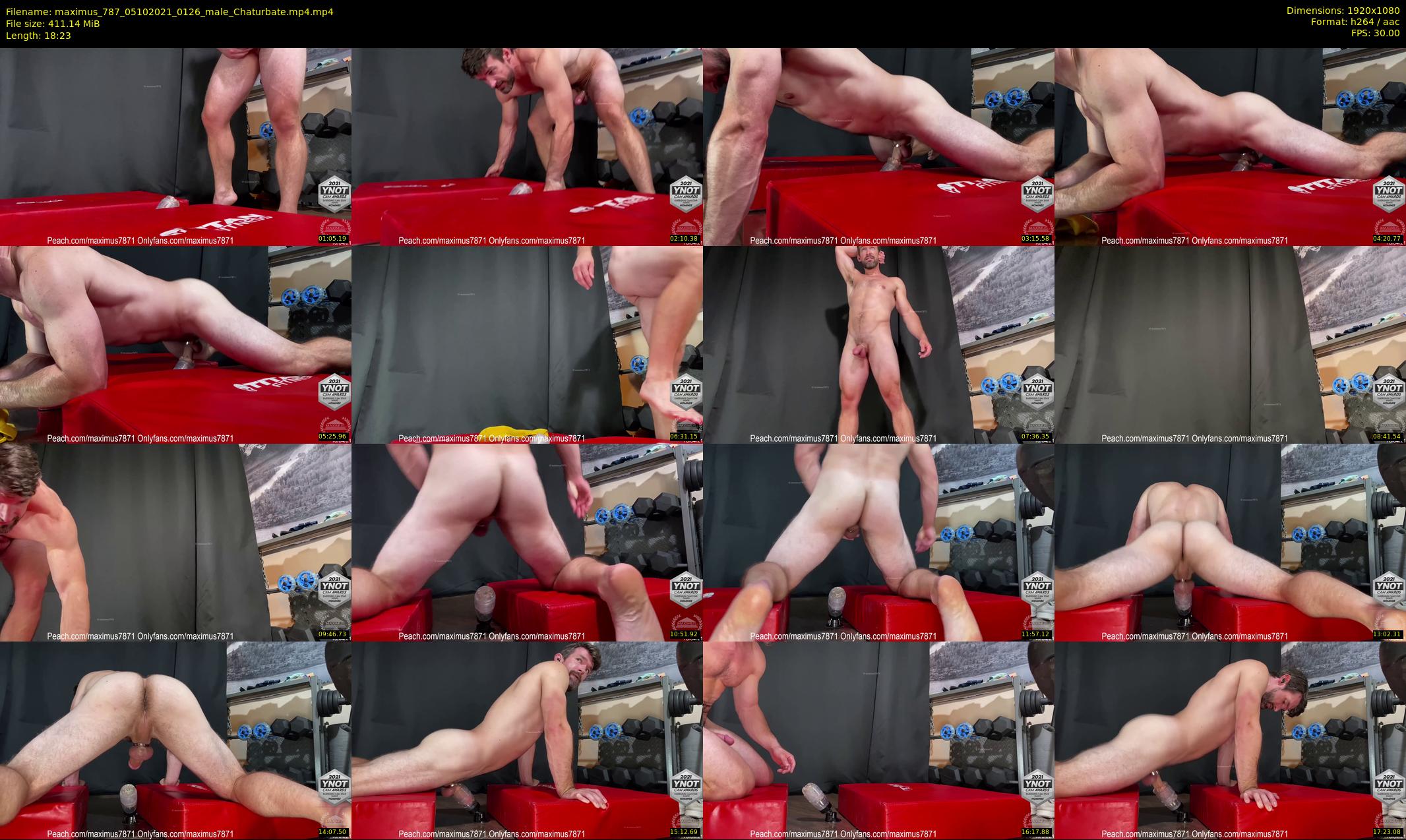 maximus_787 — 19 minute Chaturbate male cam show recording, 1080p, Oct 5, 2021