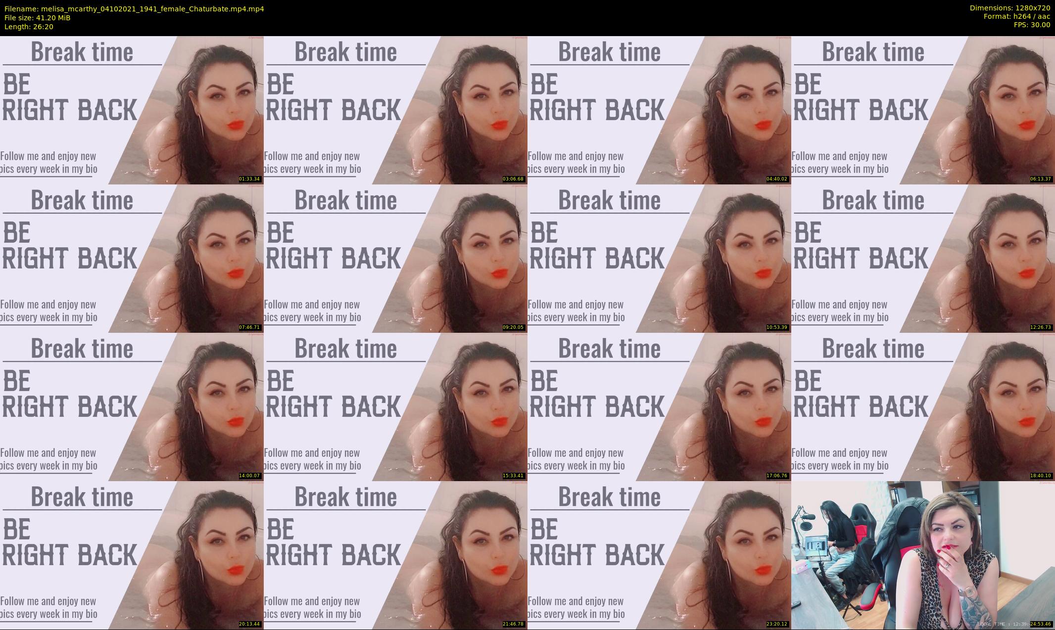melisa_mcarthy — 27 minute Chaturbate couple cam show recording, 720p, Oct 4, 2021