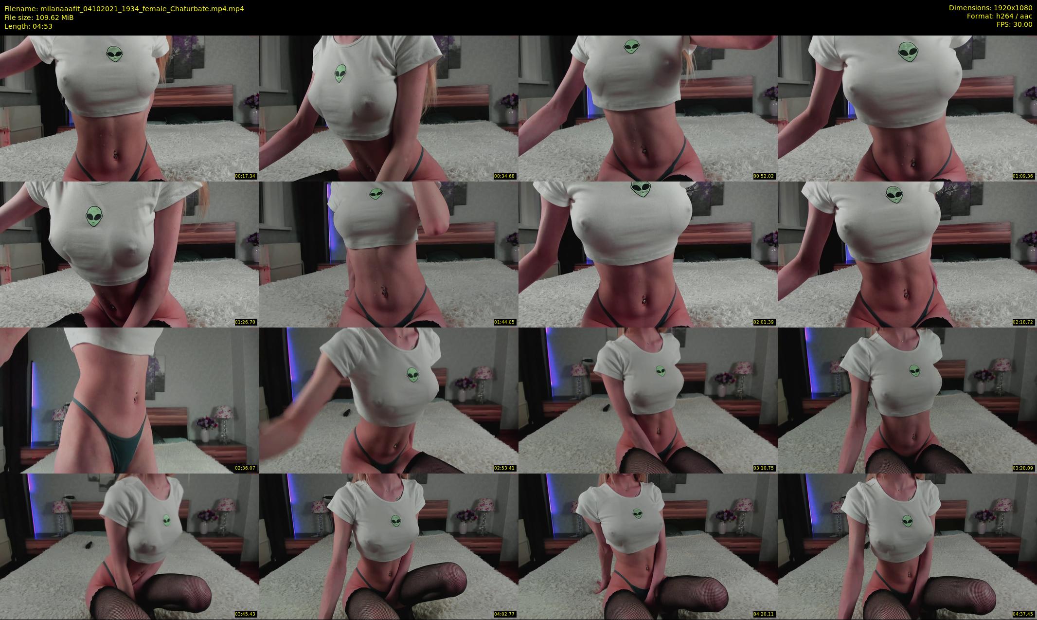 milanaaafit — 5 minute Chaturbate couple cam show recording, 1080p, Oct 4, 2021