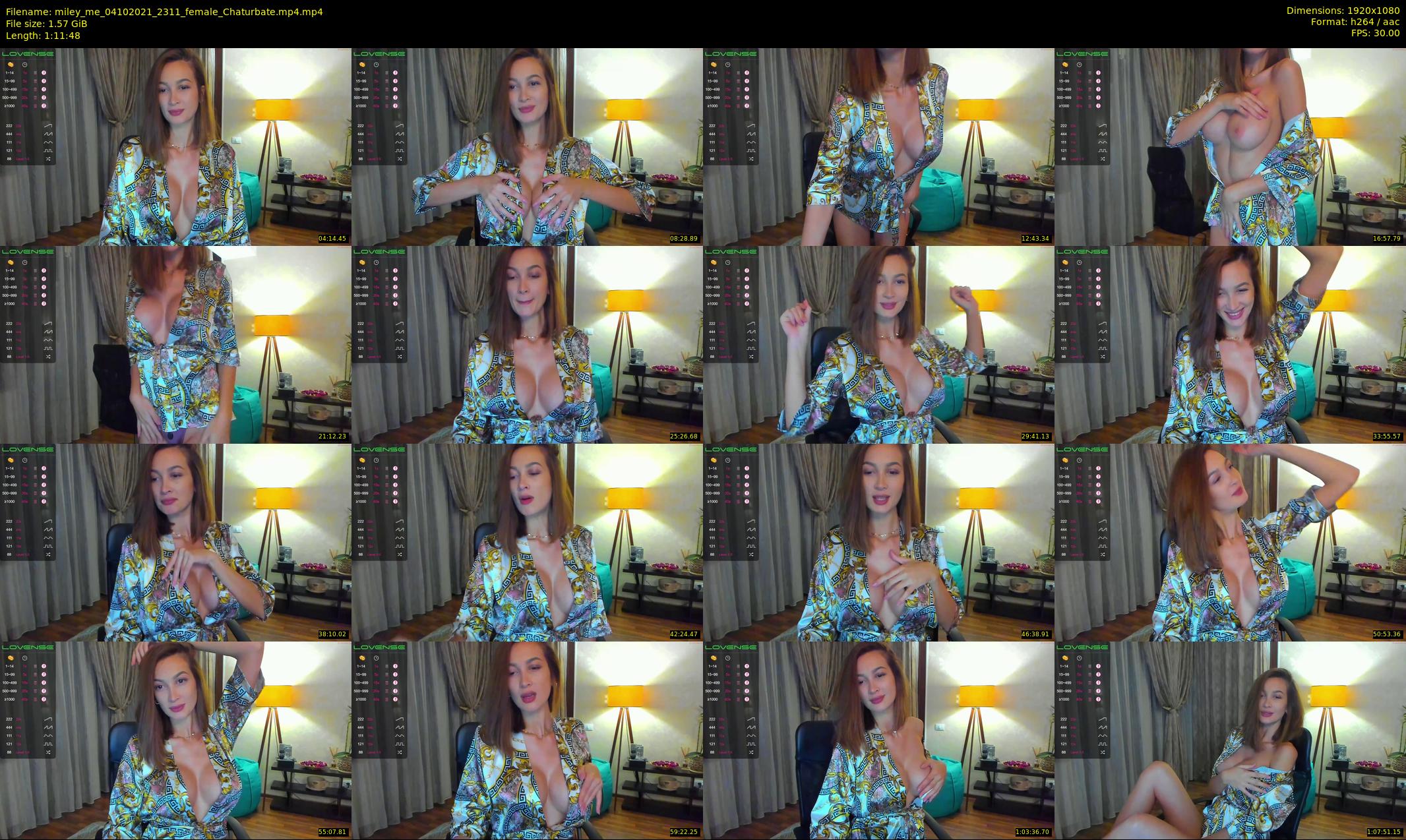 miley_me — 72 minute Chaturbate female cam show recording, 1080p, Oct 4, 2021