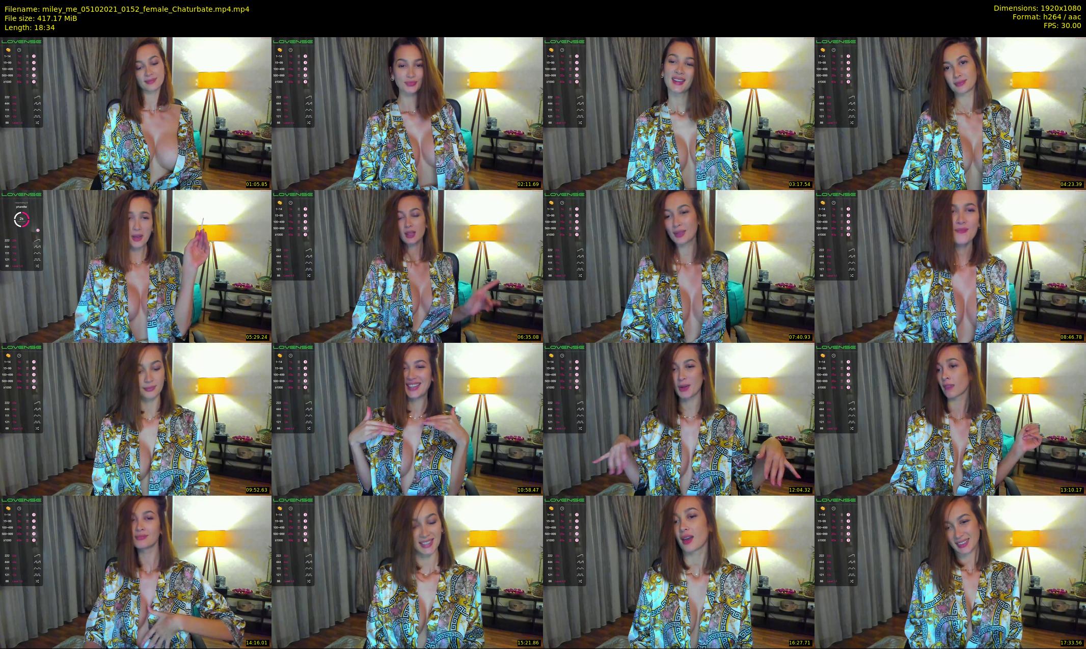 miley_me — 19 minute Chaturbate female cam show recording, 1080p, Oct 5, 2021
