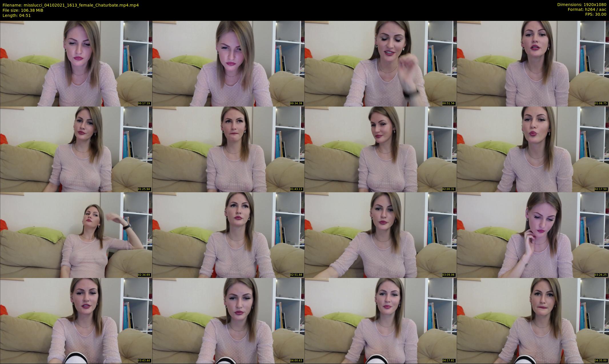 misslucci — 5 minute Chaturbate female cam show recording, 1080p, Oct 4, 2021