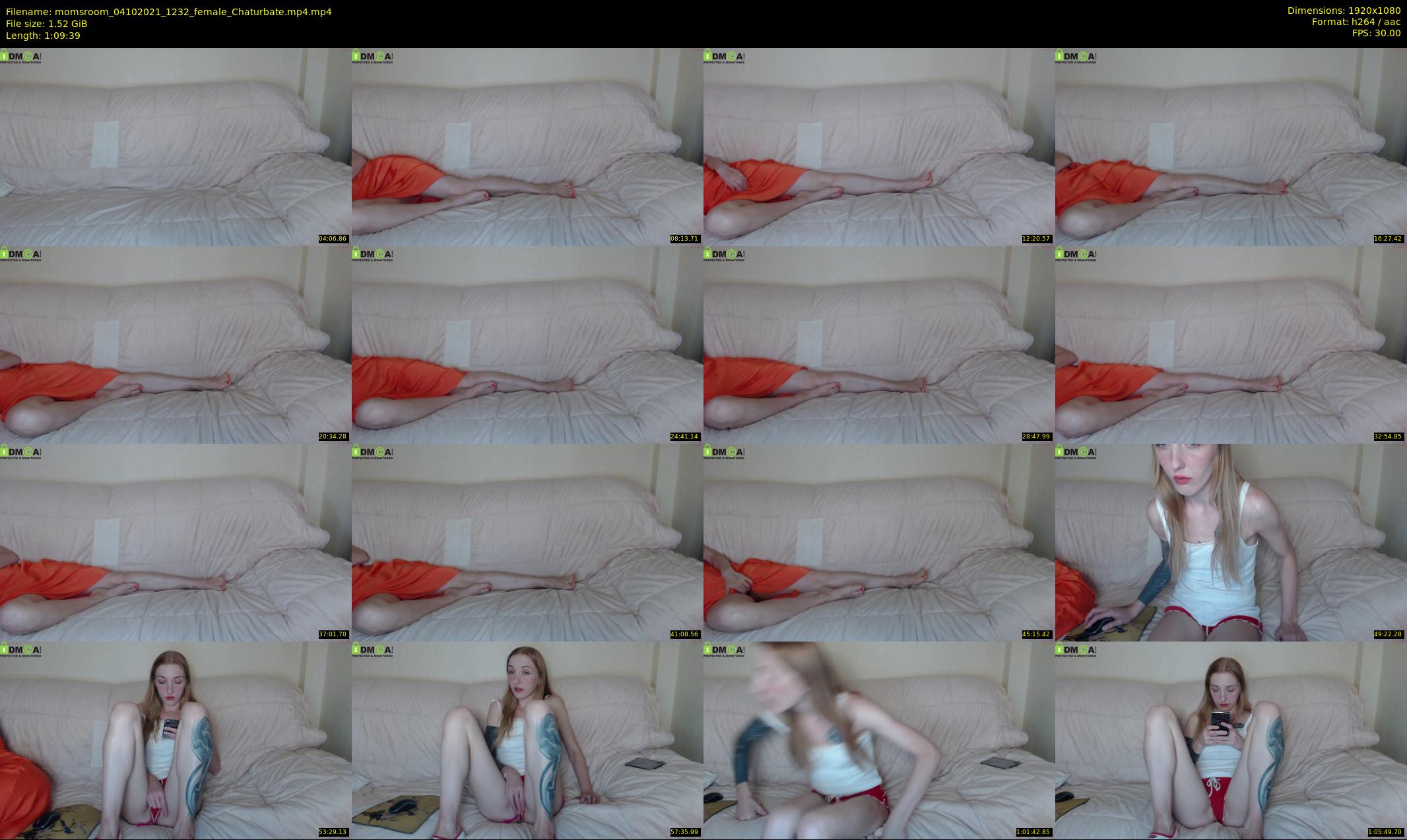 momsroom — 70 minute Chaturbate couple cam show recording, 1080p, Oct 4, 2021