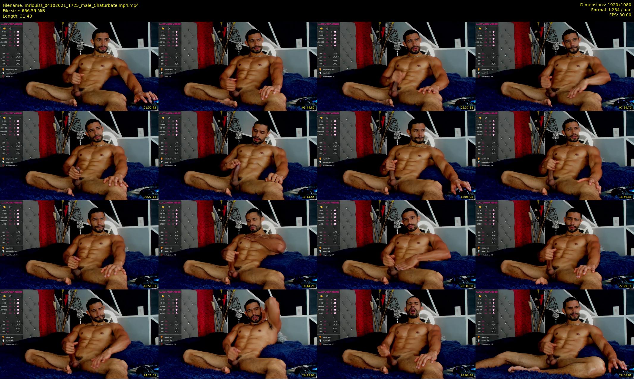 mrlouiss — 32 minute Chaturbate male cam show recording, 1080p, Oct 4, 2021