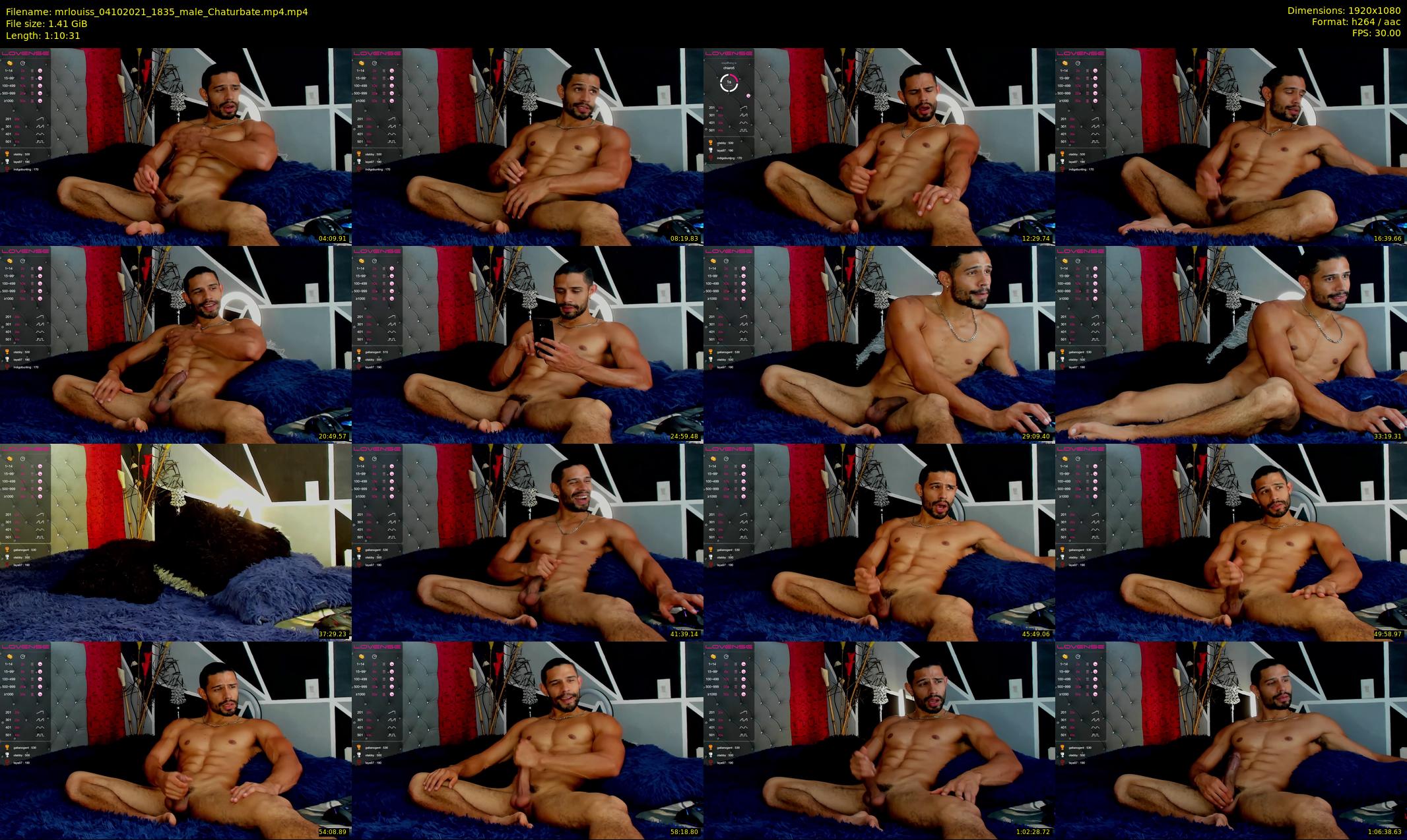 mrlouiss — 71 minute Chaturbate male cam show recording, 1080p, Oct 4, 2021