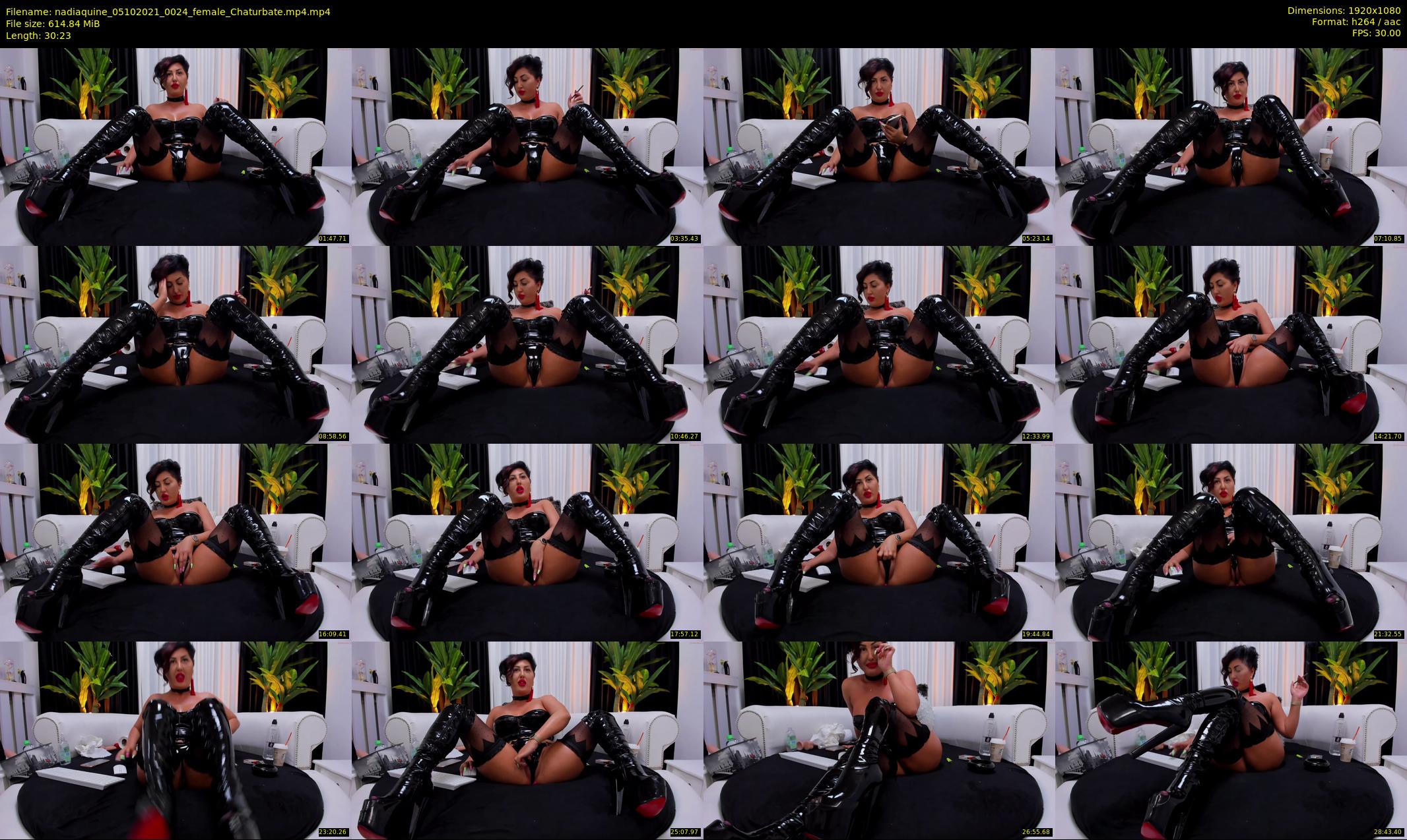 nadiaquine — 31 minute Chaturbate female cam show recording, 1080p, Oct 5, 2021