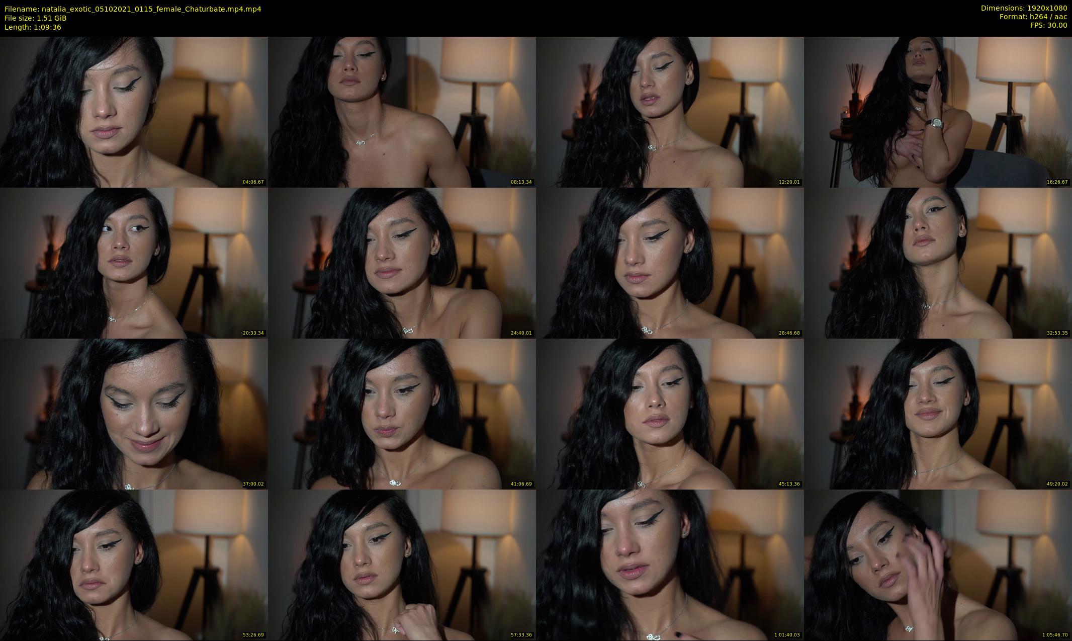 natalia_exotic — 70 minute Chaturbate female cam show recording, 1080p, Oct 5, 2021