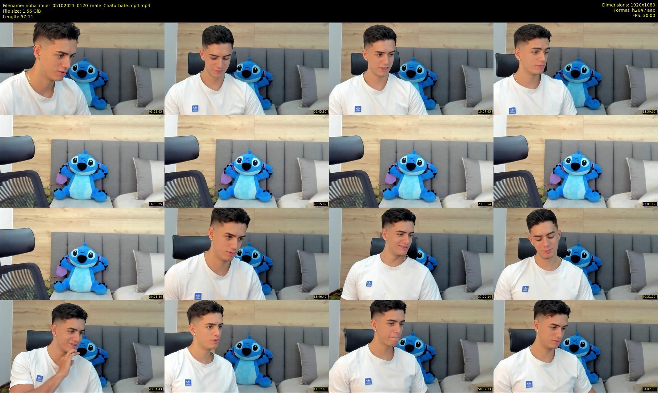 noha_miler — 58 minute Chaturbate male cam show recording, 1080p, Oct 5, 2021