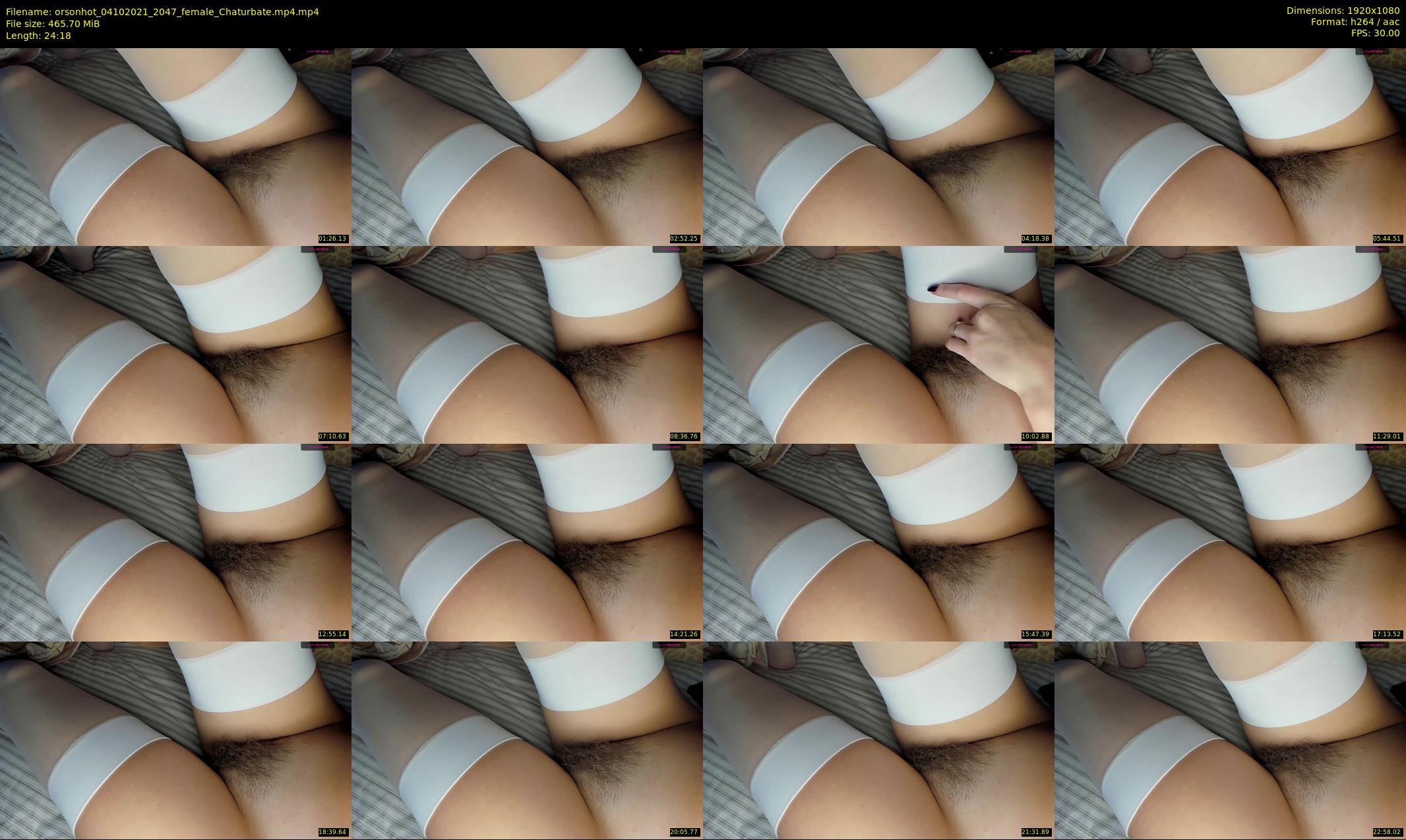 orsonhot — 25 minute Chaturbate female cam show recording, 1080p, Oct 4, 2021