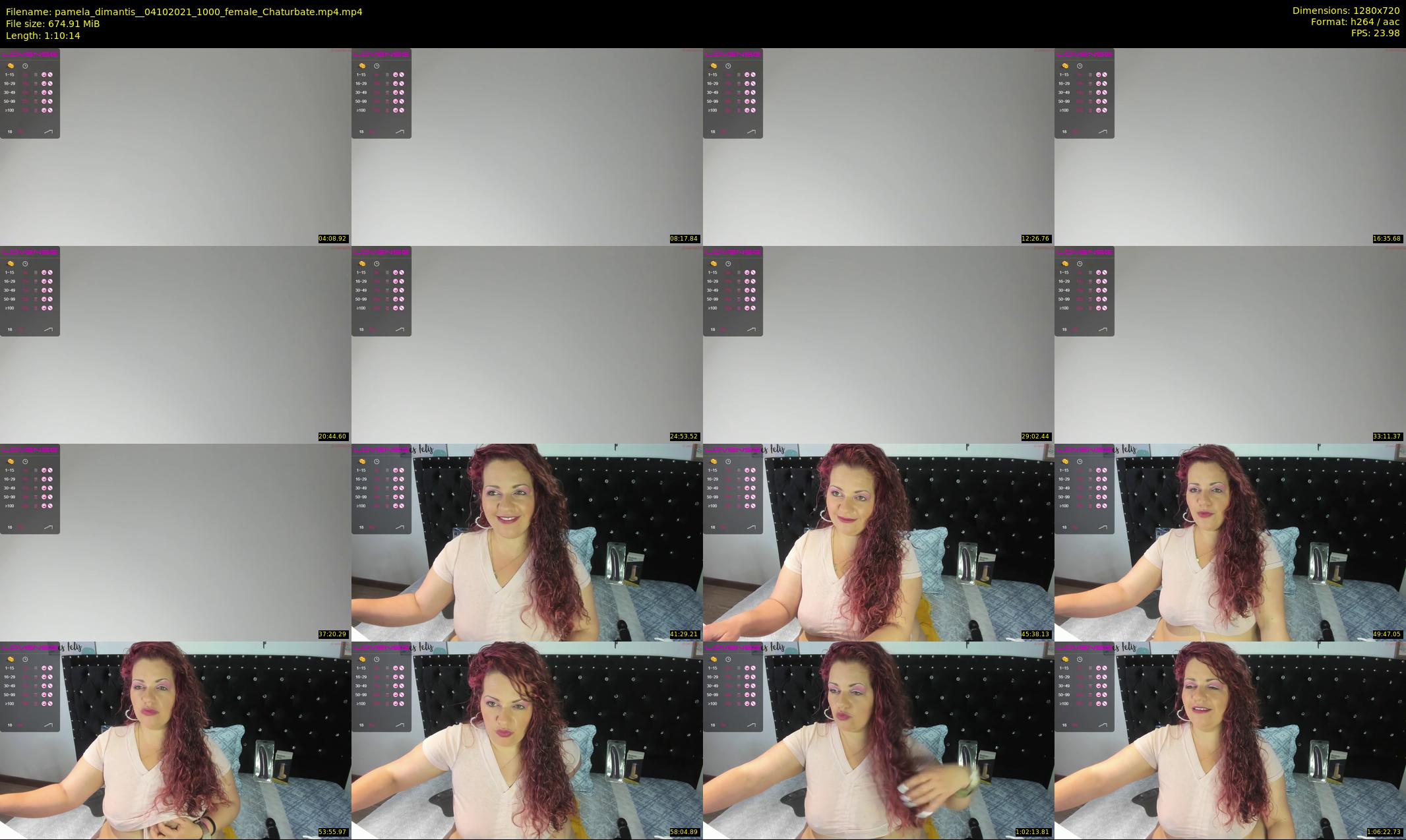 pamela_dimantis_ — 71 minute Chaturbate female cam show recording, 720p, Oct 4, 2021