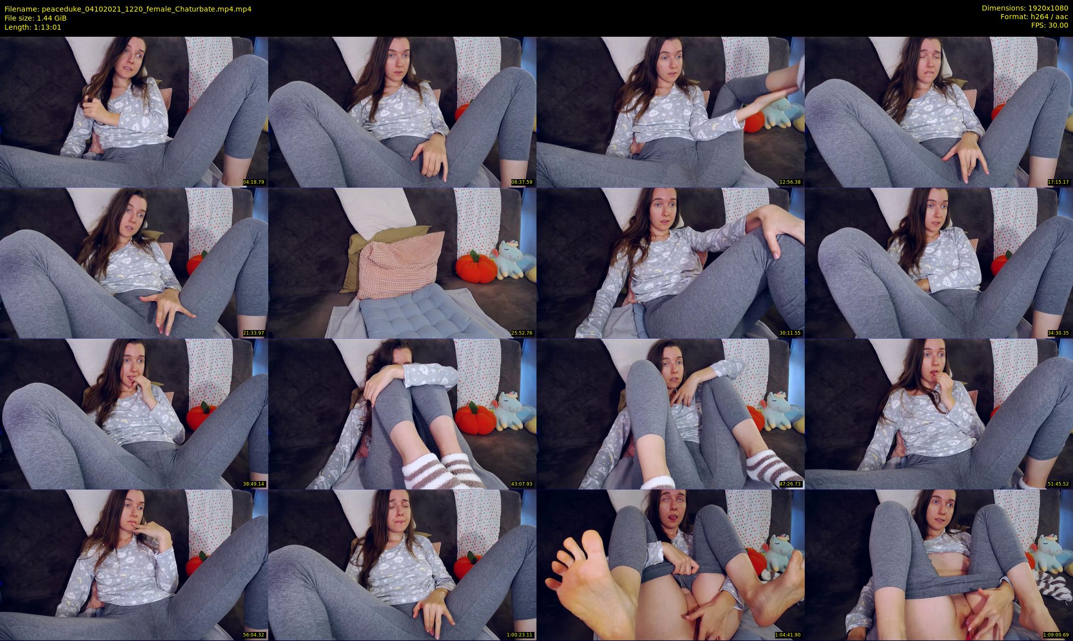 peaceduke — 74 minute Chaturbate female cam show recording, 1080p, Oct 4, 2021