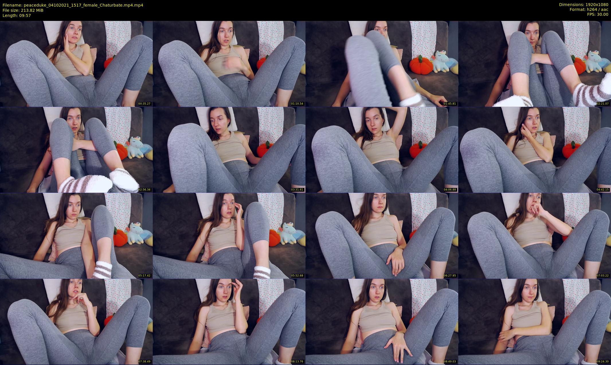 peaceduke — 10 minute Chaturbate female cam show recording, 1080p, Oct 4, 2021
