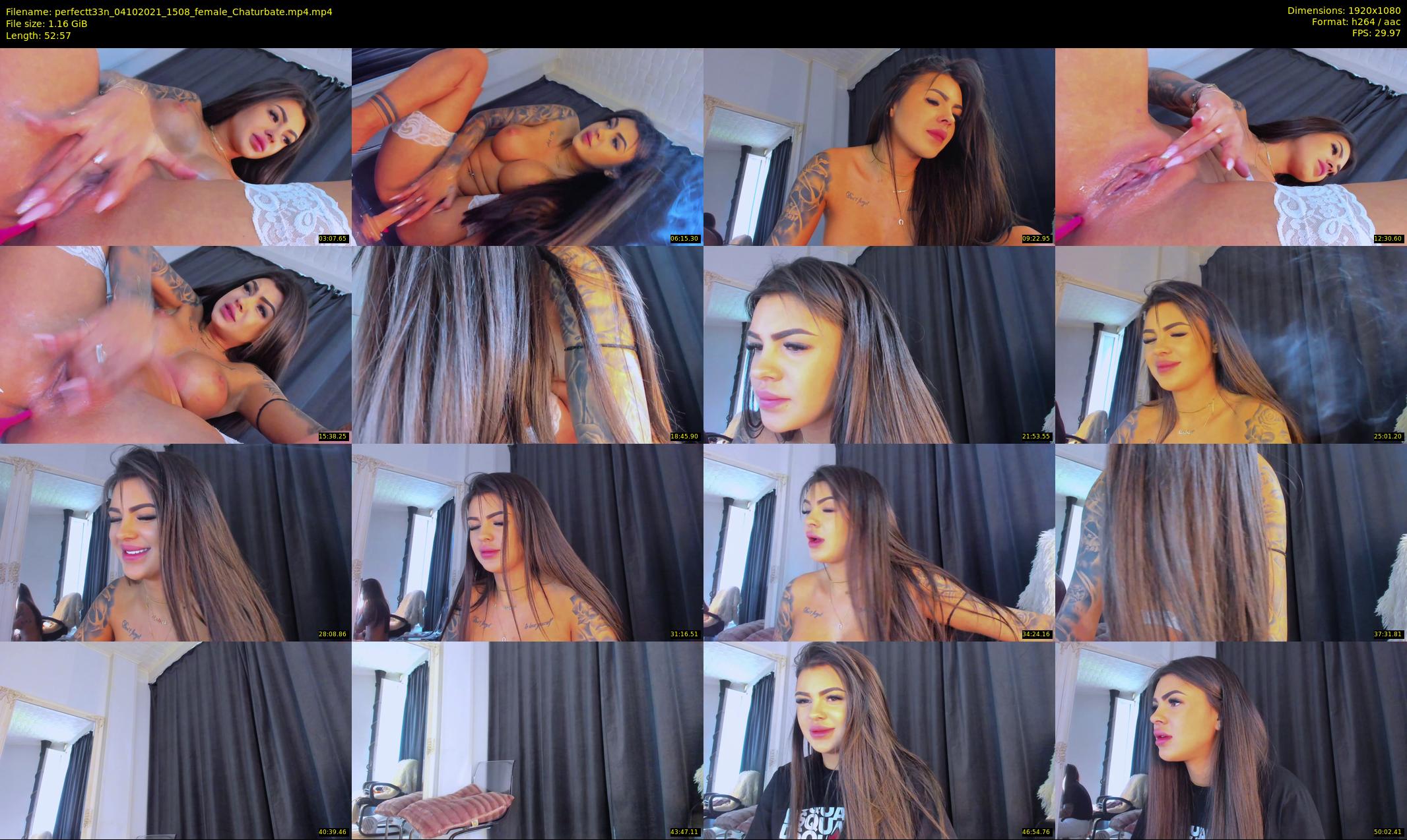 perfectt33n — 53 minute Chaturbate female cam show recording, 1080p, Oct 4, 2021
