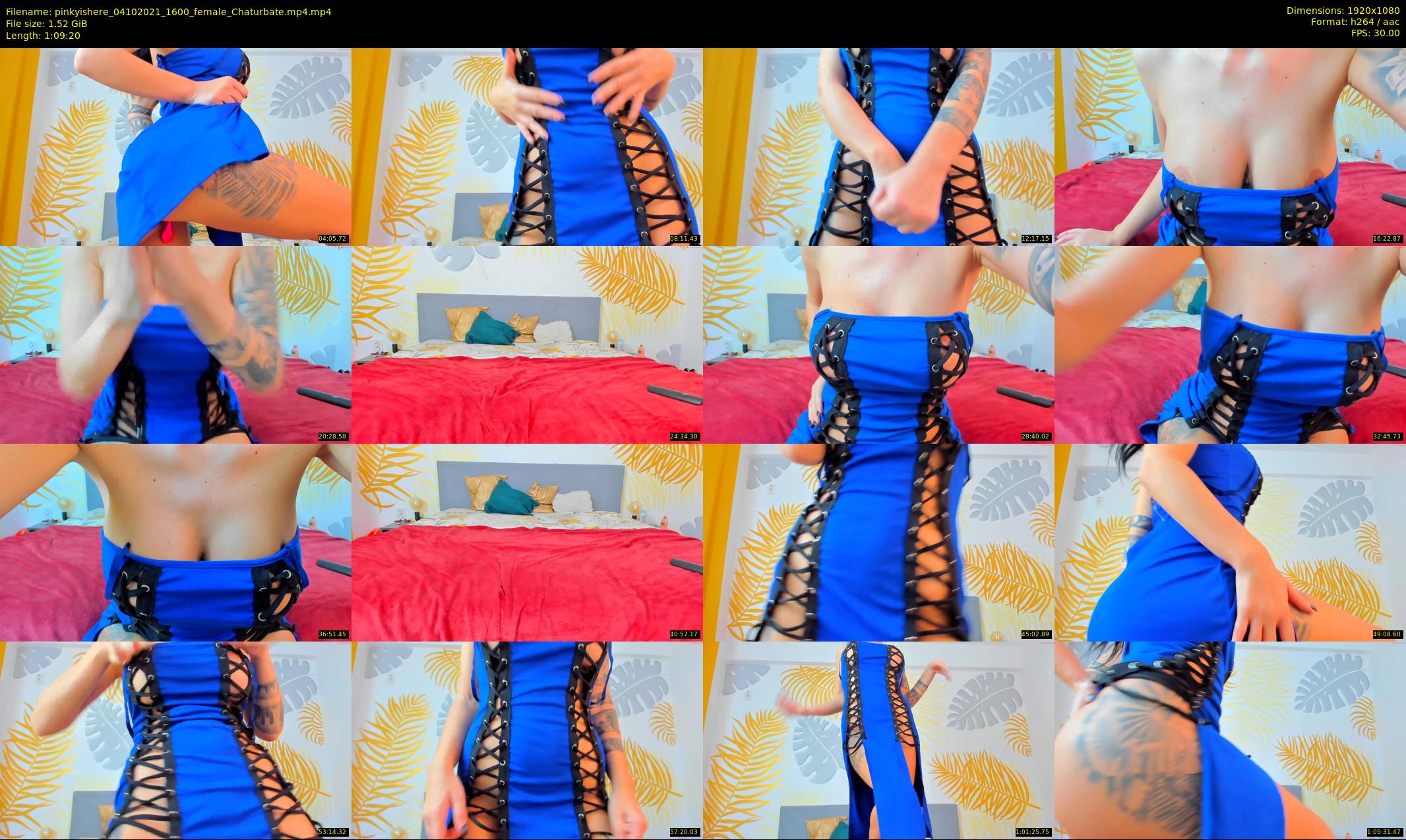 pinkyishere — 70 minute Chaturbate female cam show recording, 1080p, Oct 4, 2021