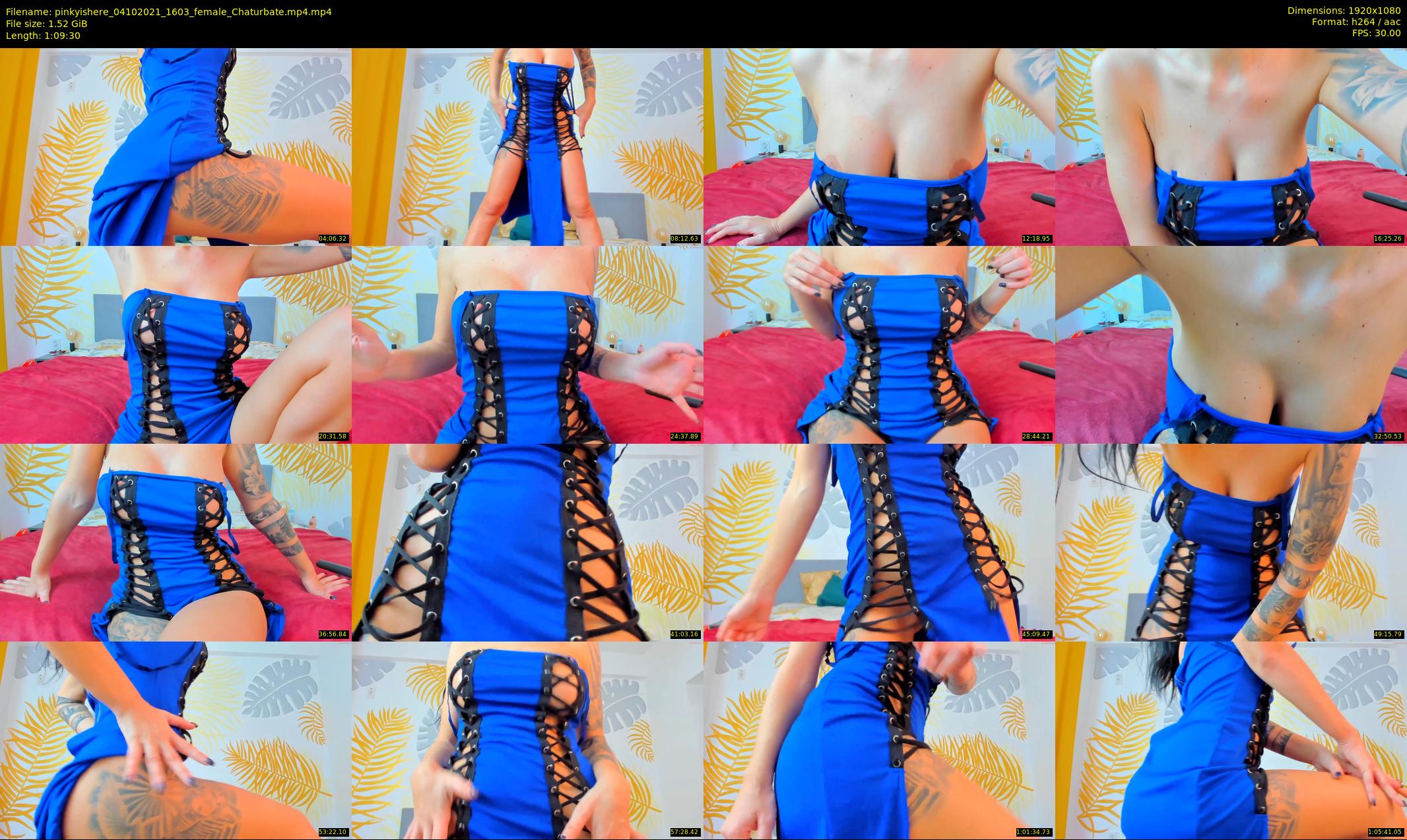 pinkyishere — 70 minute Chaturbate female cam show recording, 1080p, Oct 4, 2021
