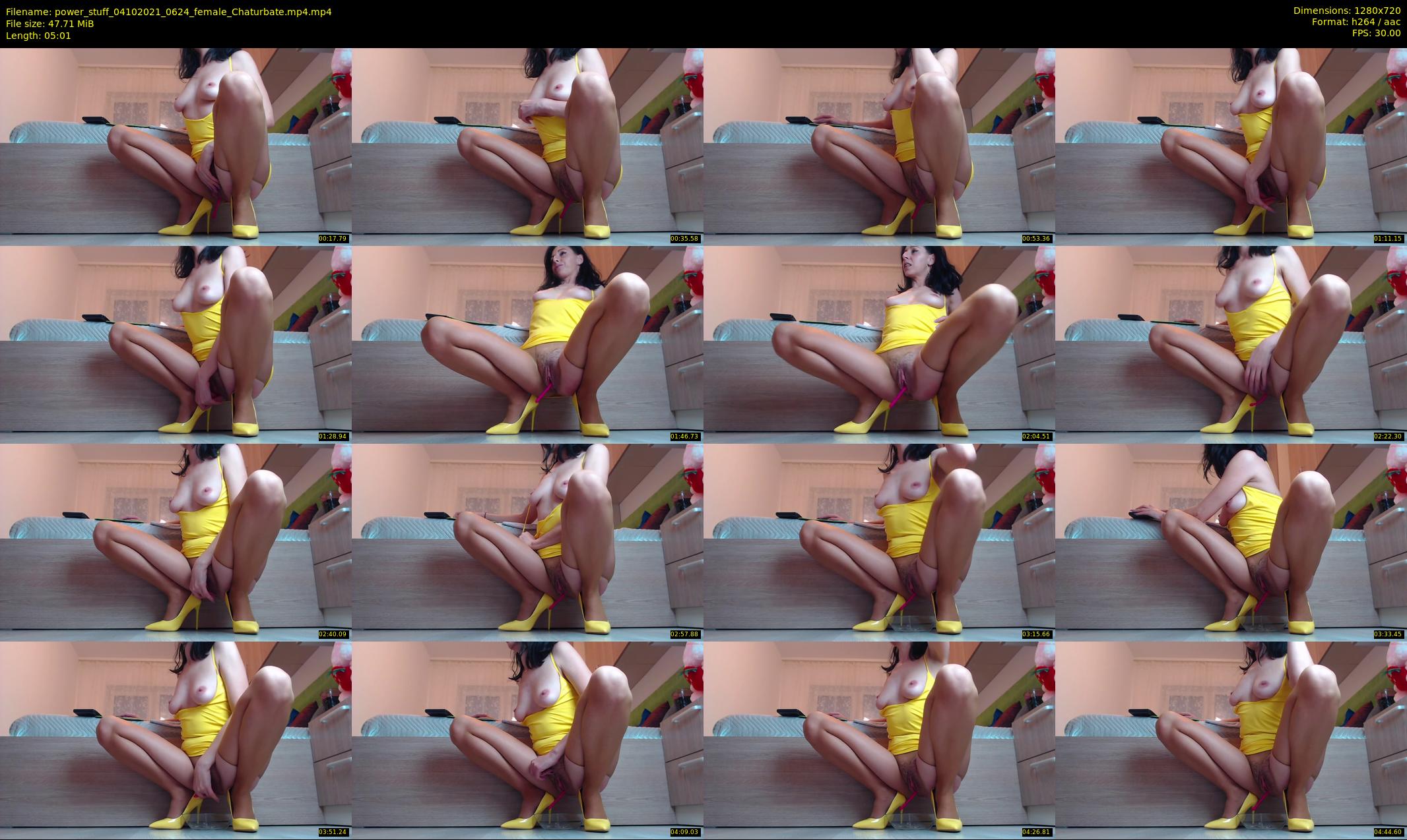 power_stuff — 6 minute Chaturbate female cam show recording, 720p, Oct 4, 2021