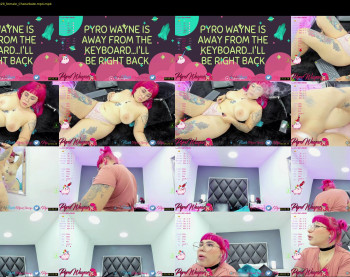 pyrowayne — 75 minute Chaturbate female cam show recording, 1080p, Oct 5, 2021