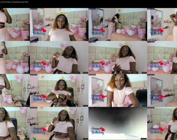 selene_ebony — 70 minute Chaturbate female cam show recording, 1080p, Oct 4, 2021