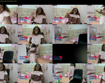 selene_ebony — 70 minute Chaturbate female cam show recording, 1080p, Oct 4, 2021