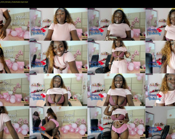 selene_ebony — 46 minute Chaturbate female cam show recording, 1080p, Oct 4, 2021