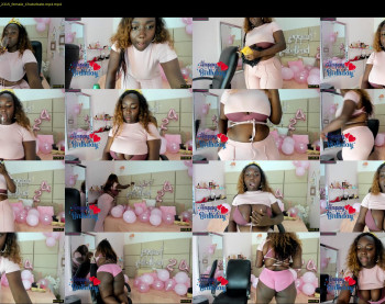 selene_ebony — 53 minute Chaturbate female cam show recording, 1080p, Oct 4, 2021