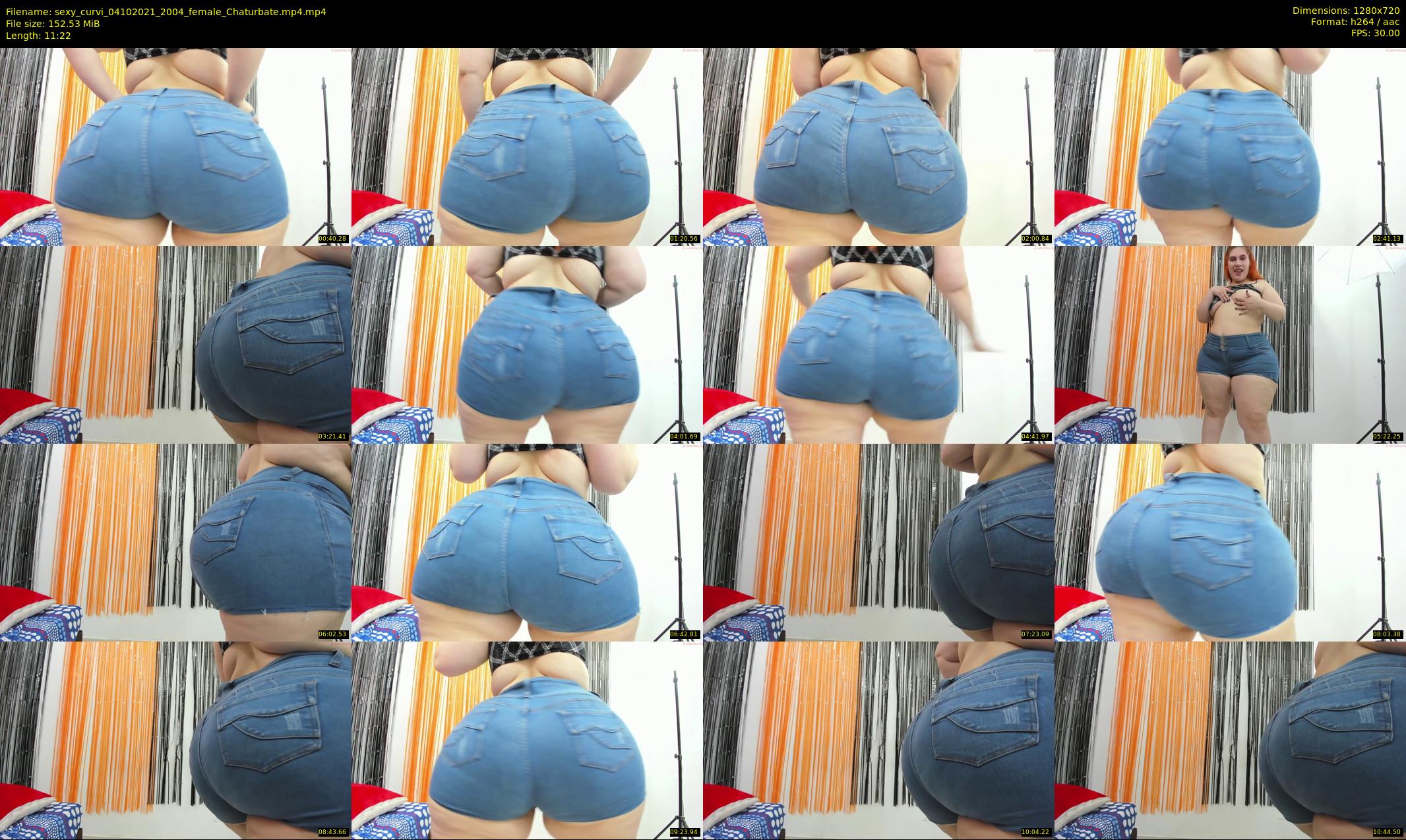 sexy_curvi — 12 minute Chaturbate female cam show recording, 720p, Oct 4, 2021