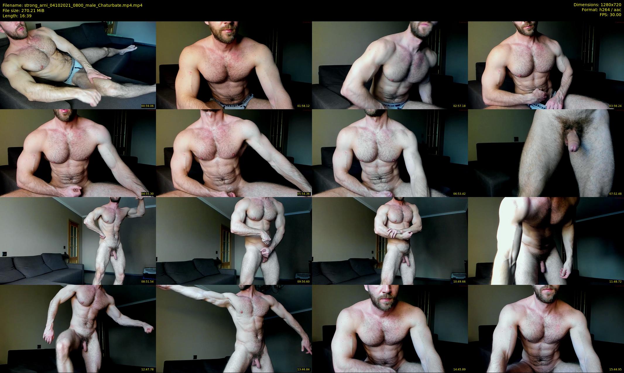 strong_arni — 17 minute Chaturbate male cam show recording, 720p, Oct 4, 2021