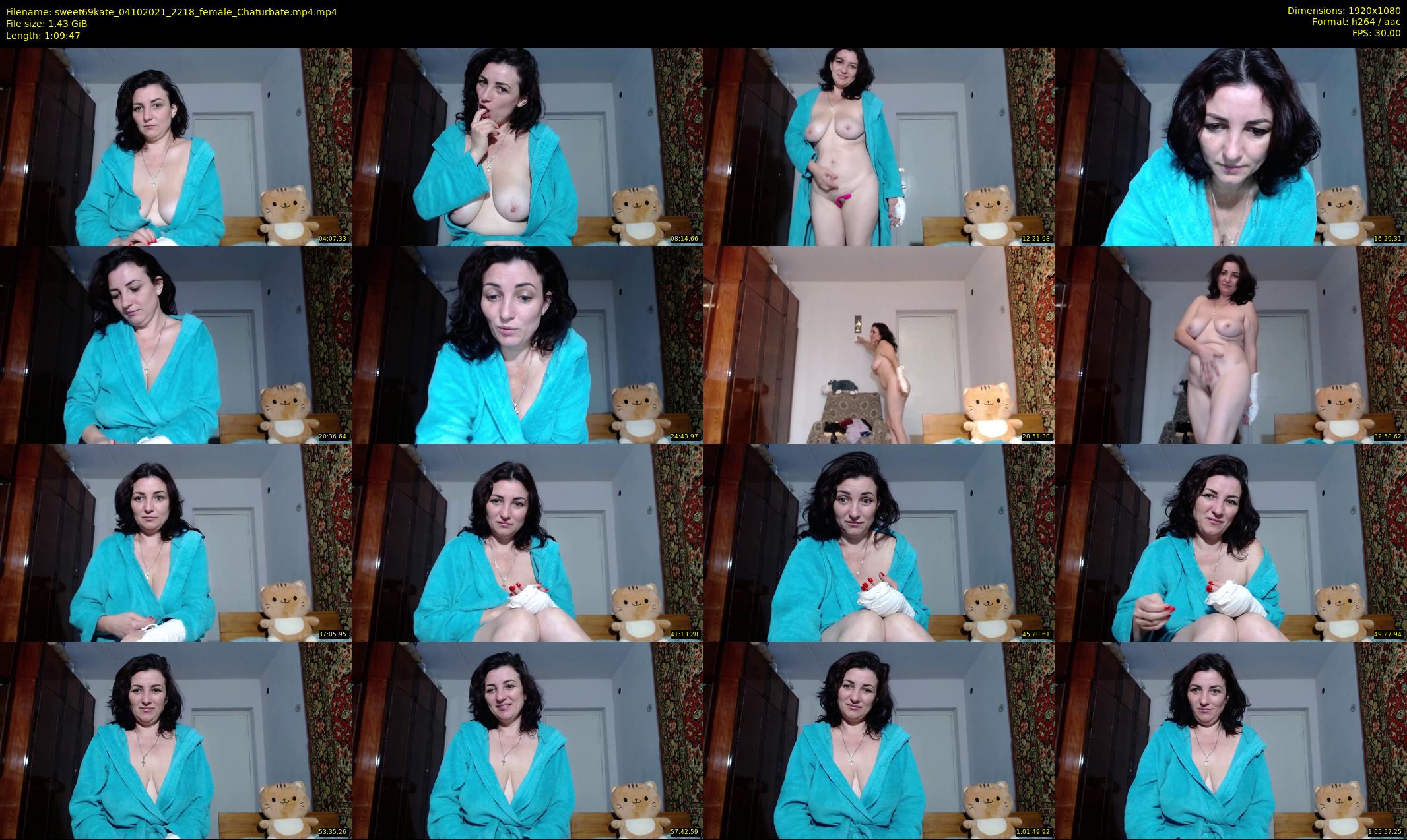 sweet69kate — 70 minute Chaturbate female cam show recording, 1080p, Oct 4, 2021