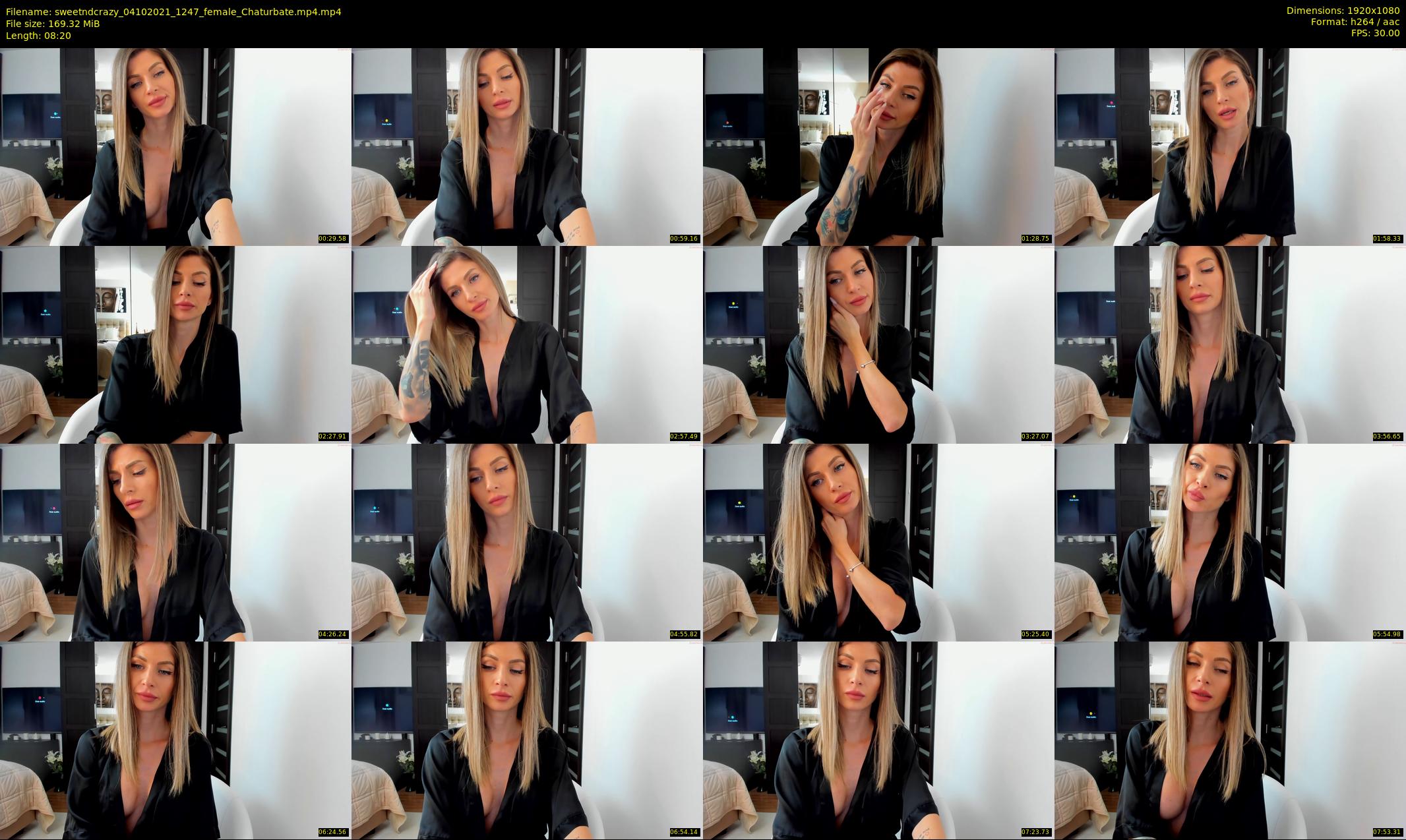 sweetndcrazy — 9 minute Chaturbate female cam show recording, 1080p, Oct 4, 2021