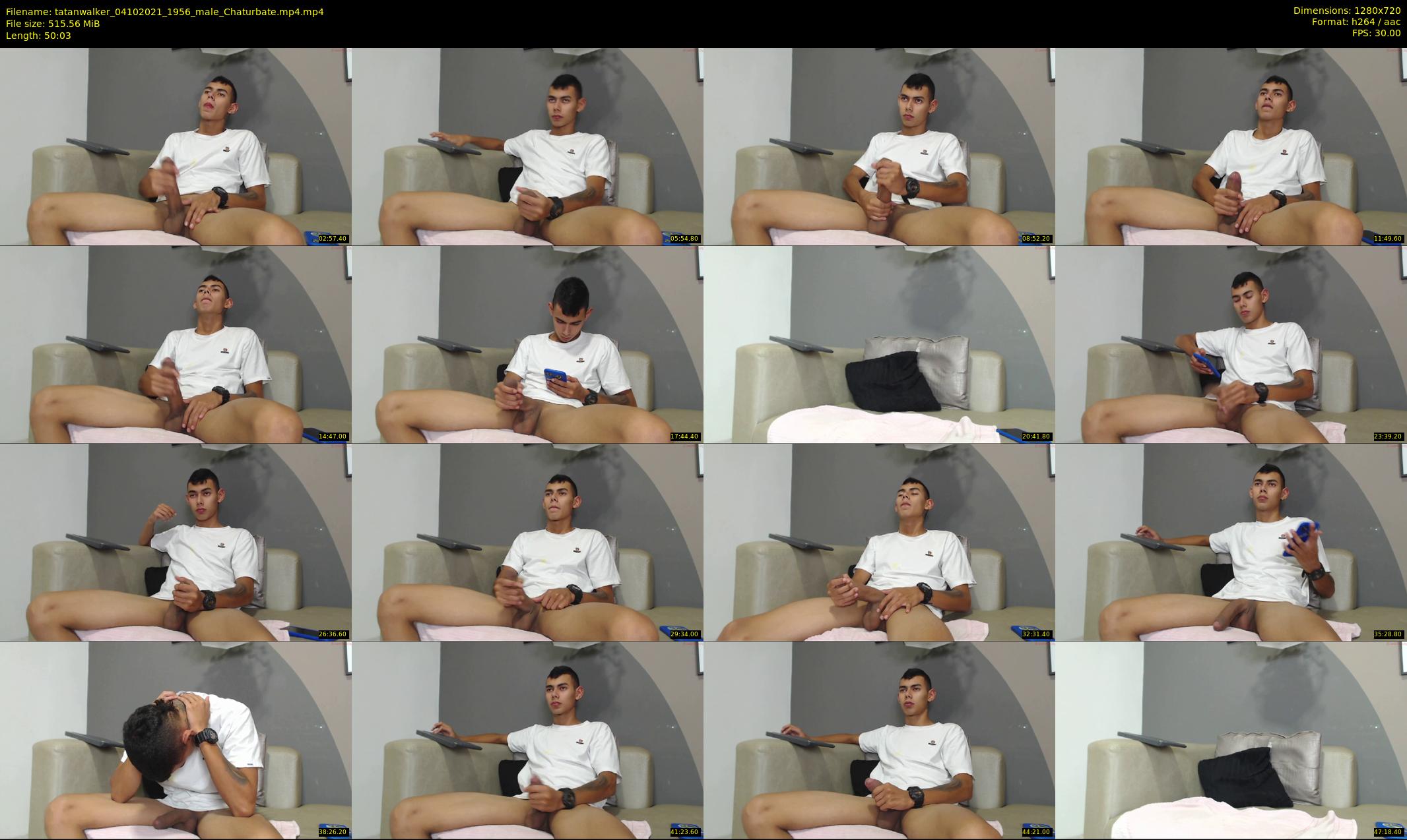 tatanwalker — 51 minute Chaturbate male cam show recording, 720p, Oct 4, 2021