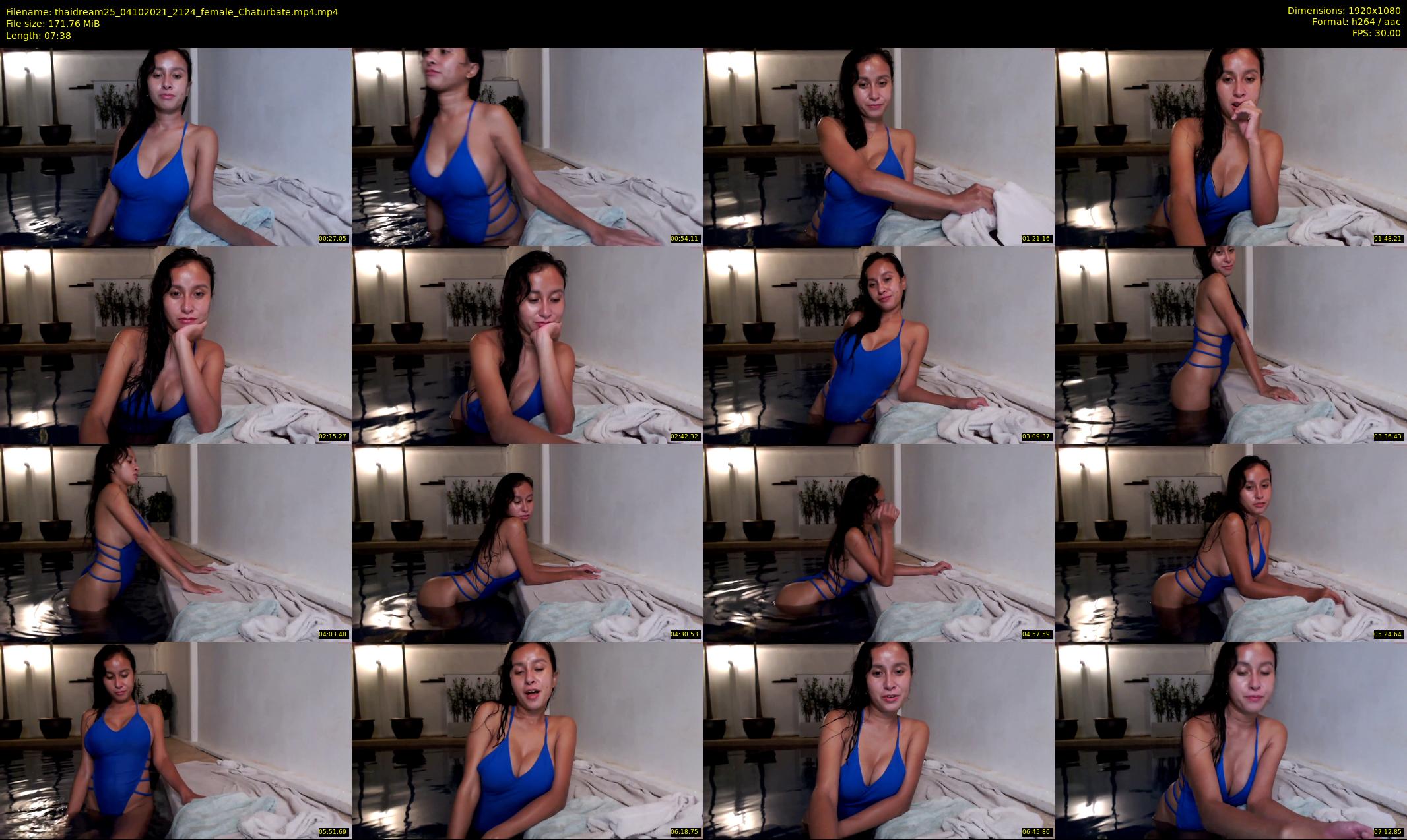 thaidream25 — 8 minute Chaturbate female cam show recording, 1080p, Oct 4, 2021