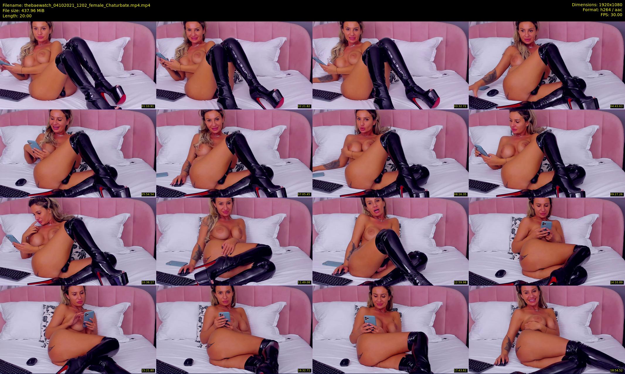 thebaewatch — 20 minute Chaturbate female cam show recording, 1080p, Oct 4, 2021