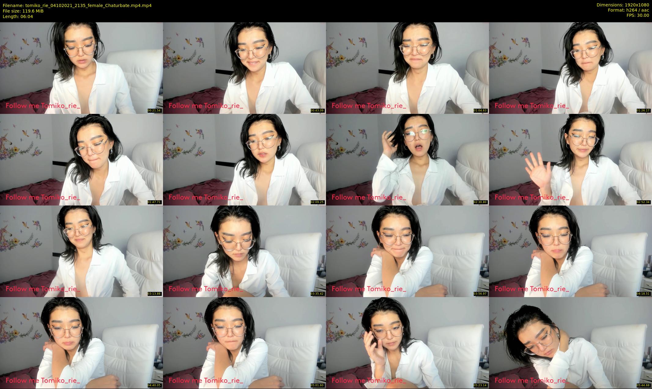 tomiko_rie — 7 minute Chaturbate female cam show recording, 1080p, Oct 4, 2021