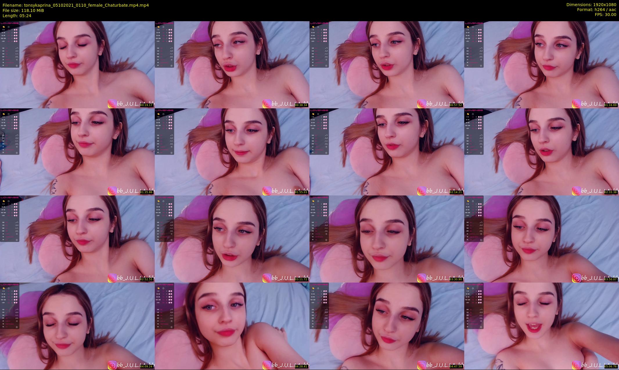 tonsykaprina — 6 minute Chaturbate couple cam show recording, 1080p, Oct 5, 2021