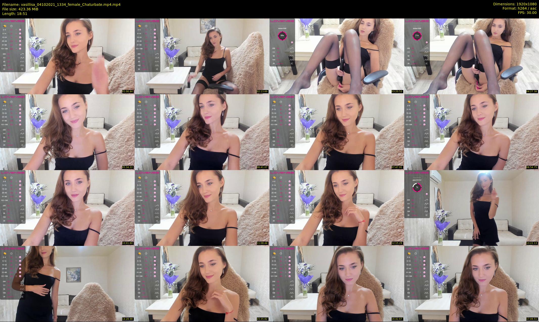 vasillisa — 19 minute Chaturbate female cam show recording, 1080p, Oct 4, 2021
