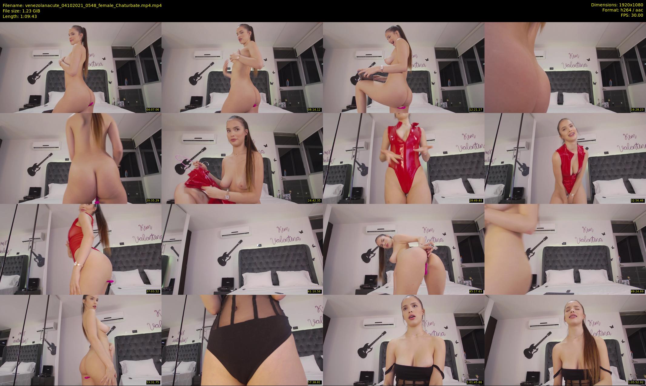 venezolanacute — 70 minute Chaturbate female cam show recording, 1080p, Oct 4, 2021
