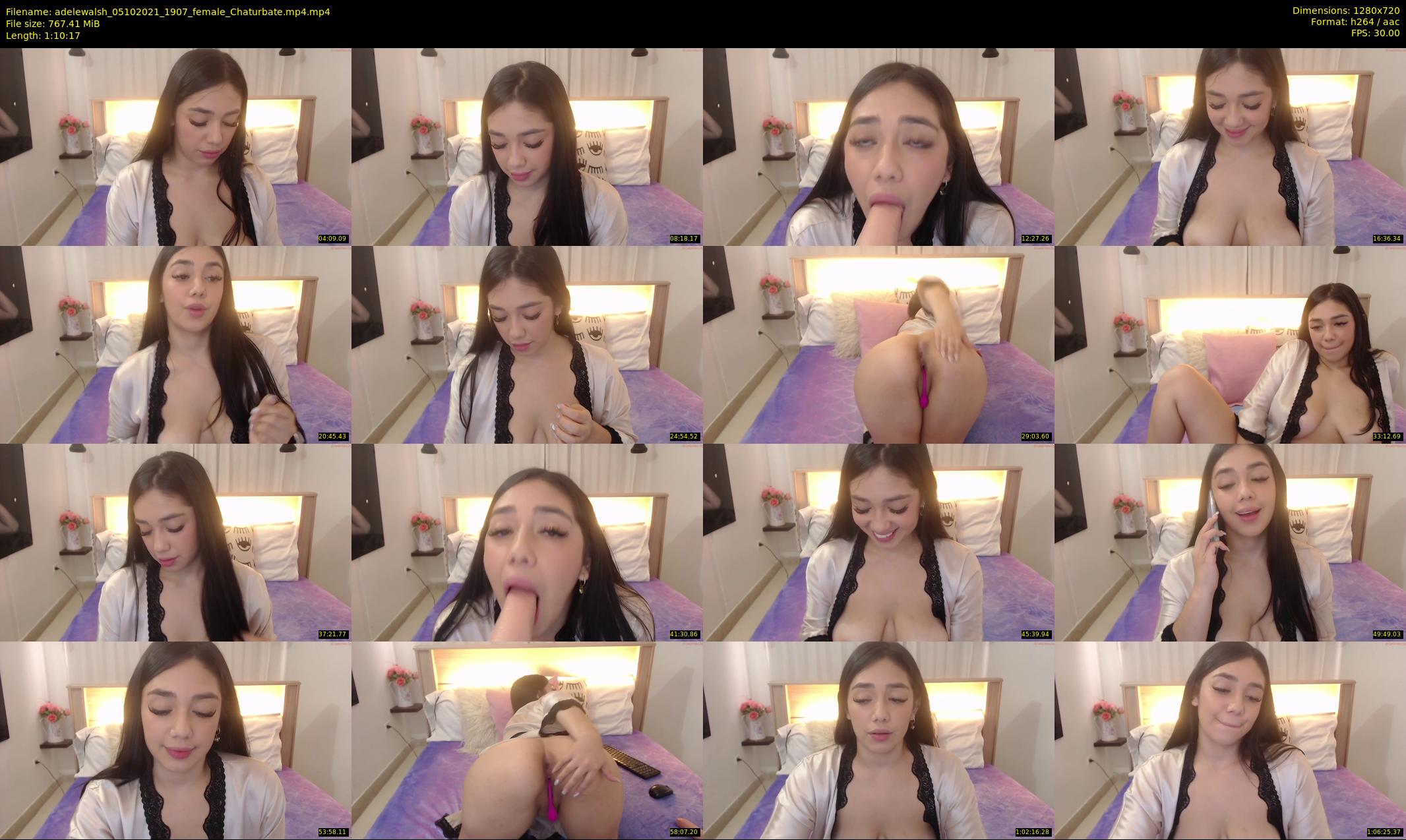 adelewalsh — 71 minute Chaturbate female cam show recording, 720p, Oct 5, 2021
