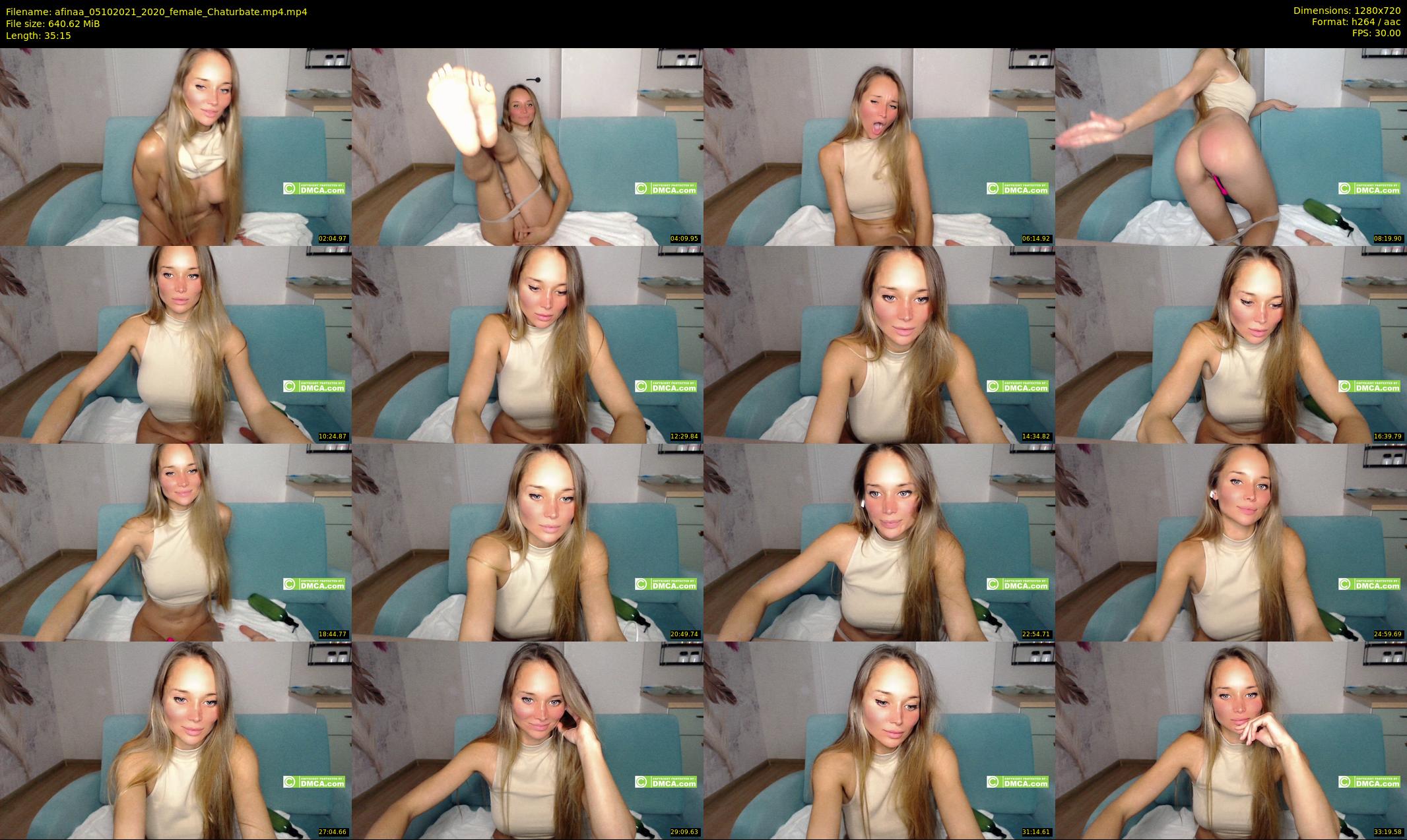 afinaa — 36 minute Chaturbate female cam show recording, 720p, Oct 5, 2021