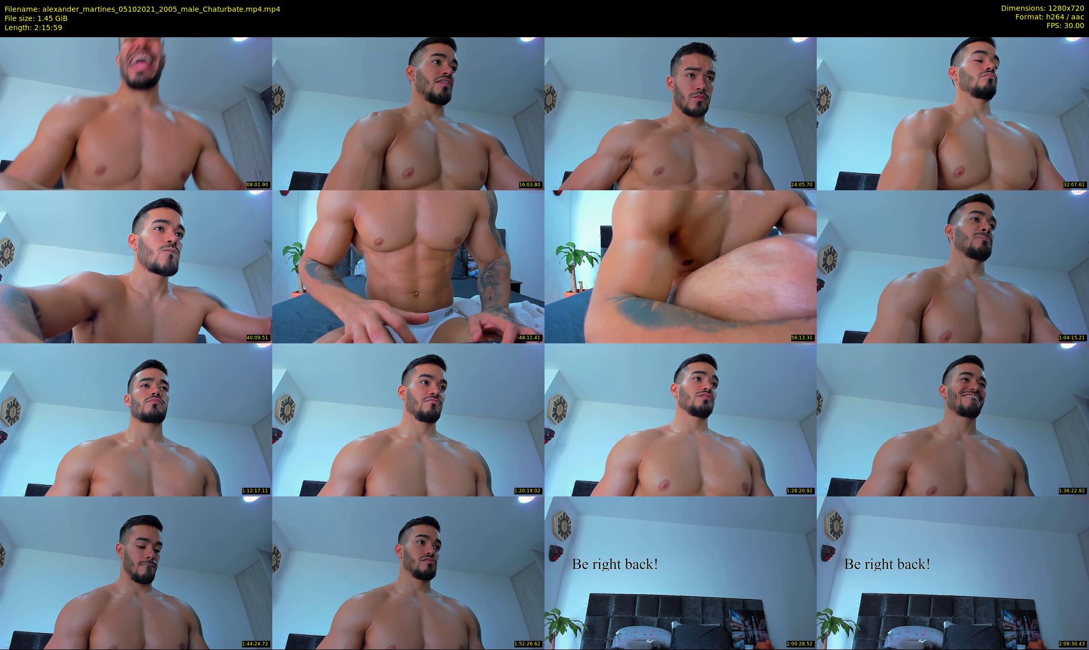 alexander_martines — 136 minute Chaturbate male cam show recording, 720p, Oct 5, 2021