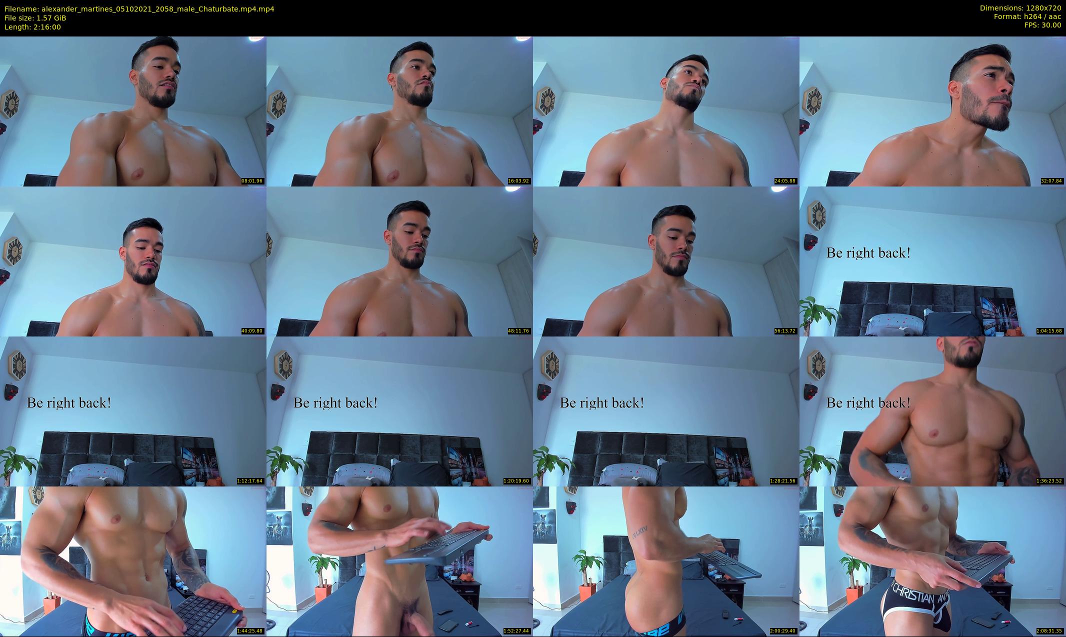 alexander_martines — 136 minute Chaturbate male cam show recording, 720p, Oct 5, 2021
