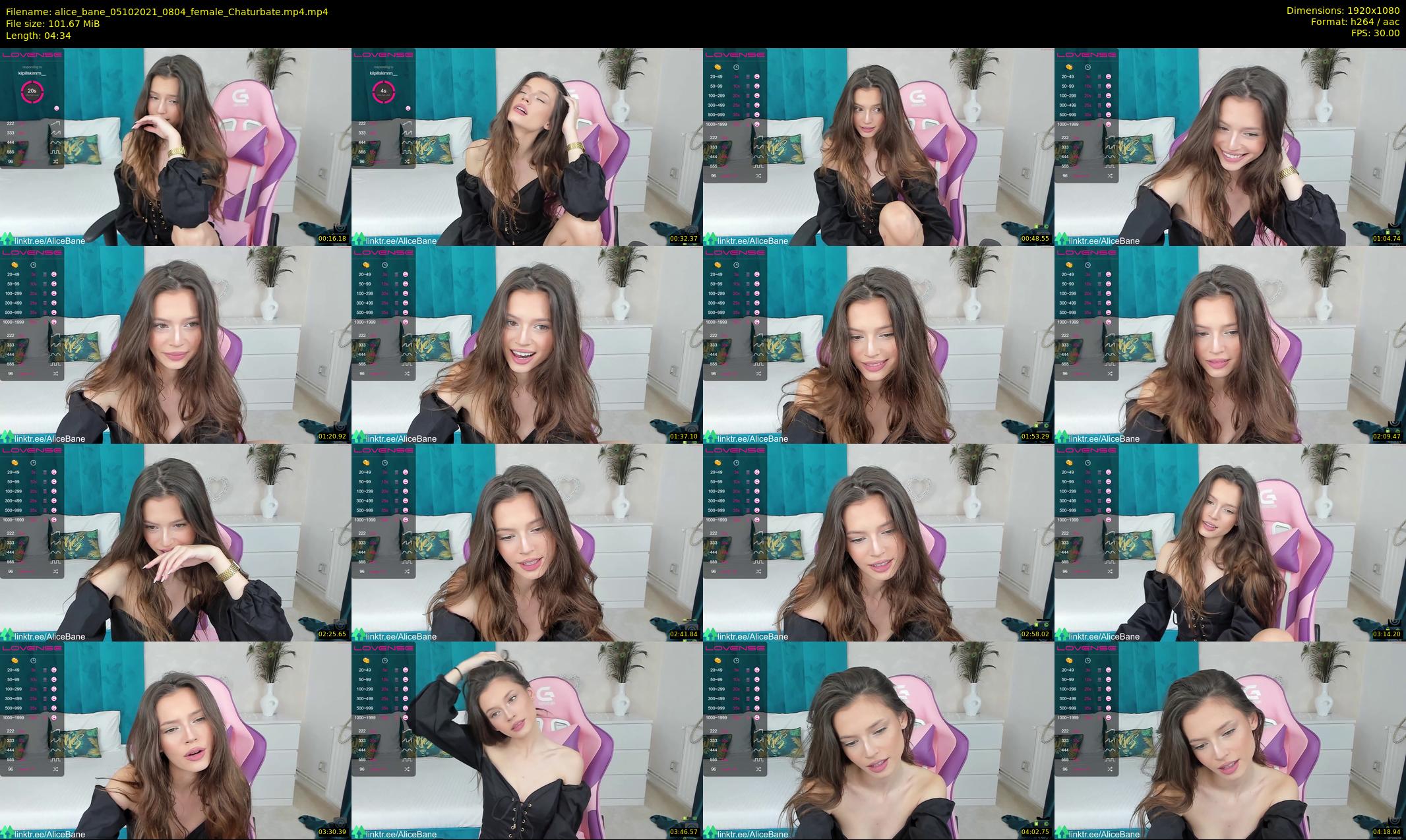 alice_bane — 5 minute Chaturbate female cam show recording, 1080p, Oct 5, 2021