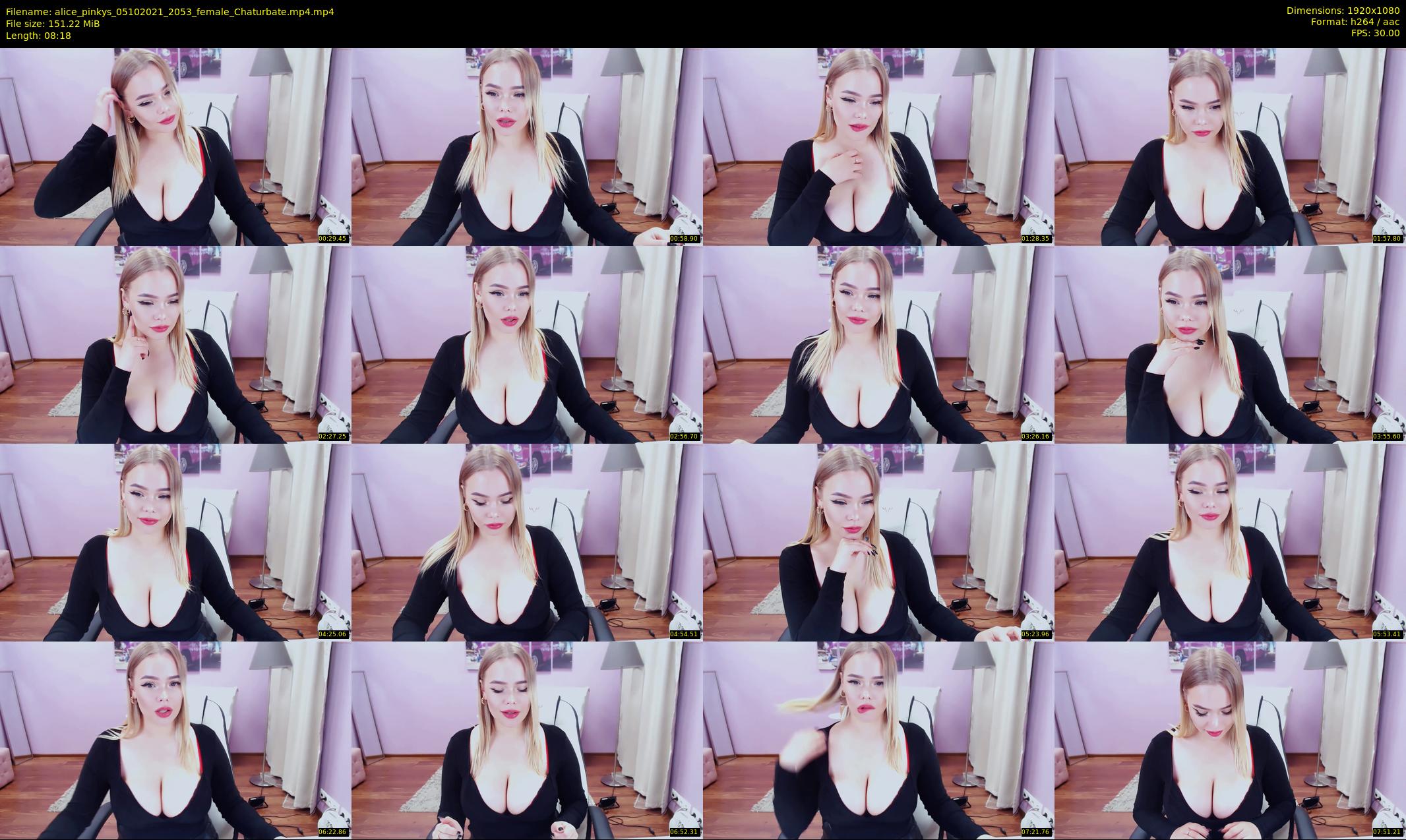 alice_pinkys — 9 minute Chaturbate female cam show recording, 1080p, Oct 5, 2021