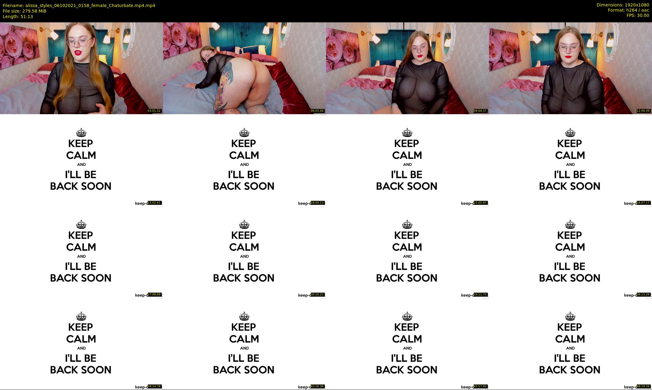 alissa_styles — 52 minute Chaturbate female cam show recording, 1080p, Oct 6, 2021