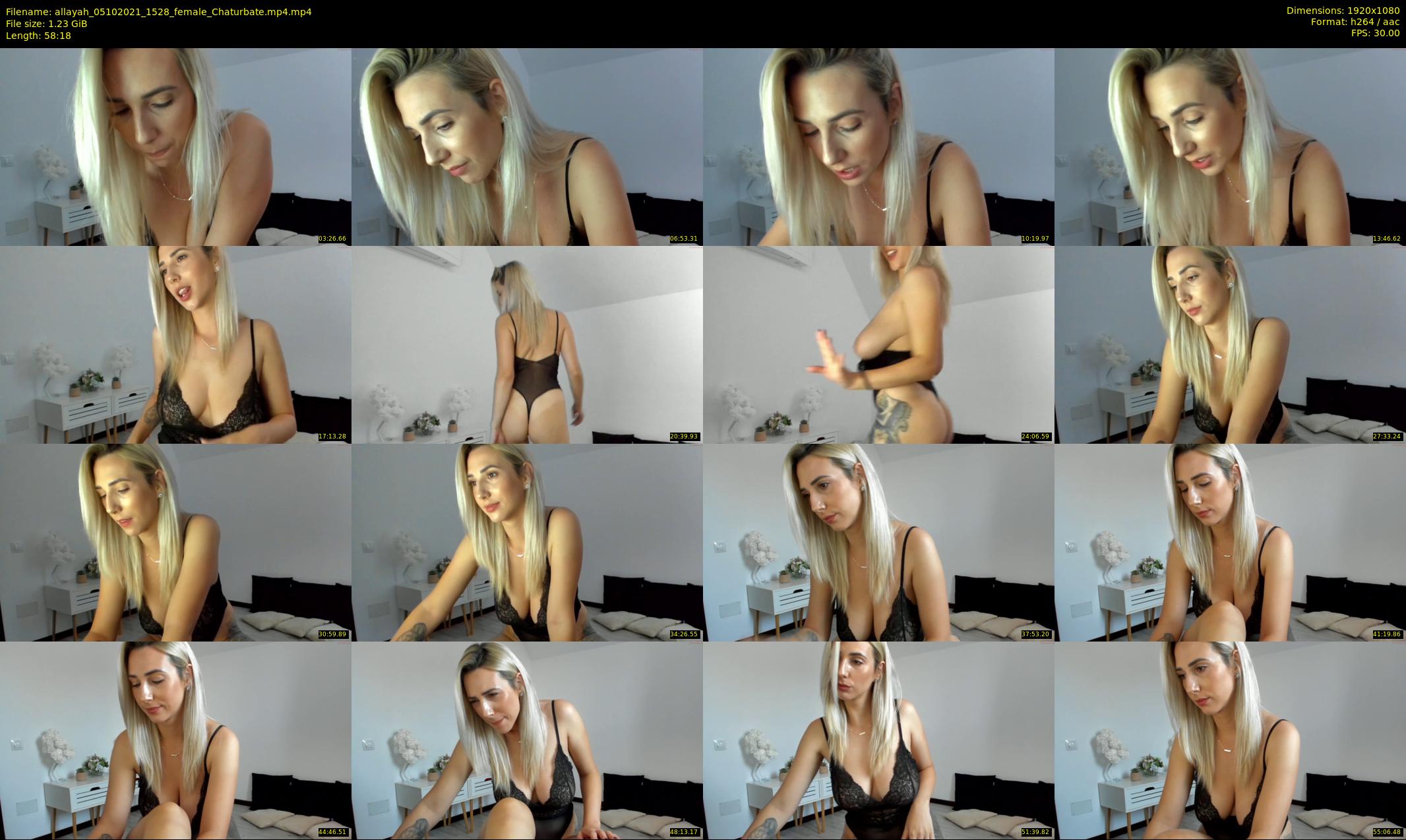 allayah — 59 minute Chaturbate female cam show recording, 1080p, Oct 5, 2021