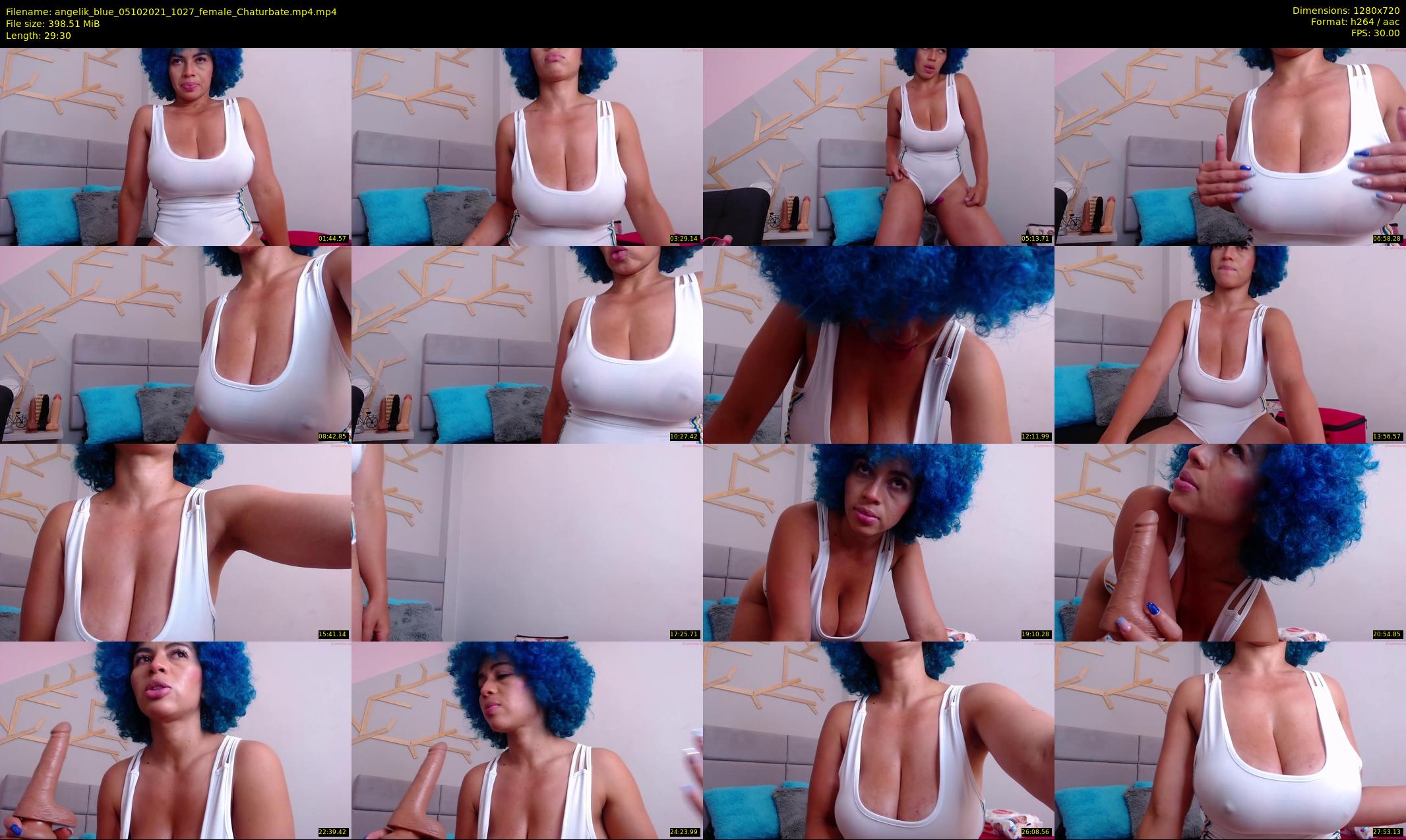 angelik_blue — 30 minute Chaturbate female cam show recording, 720p, Oct 5, 2021