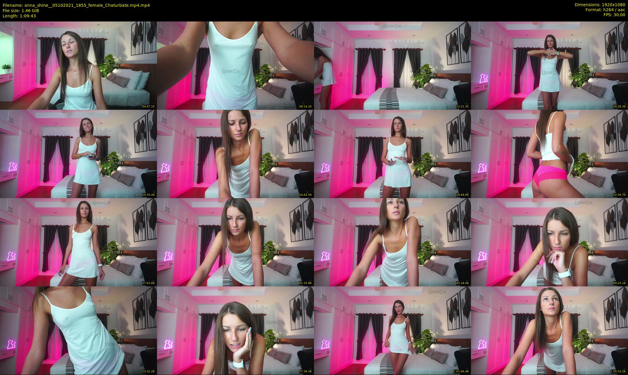 anna_shine_ — 70 minute Chaturbate female cam show recording, 1080p, Oct 5, 2021