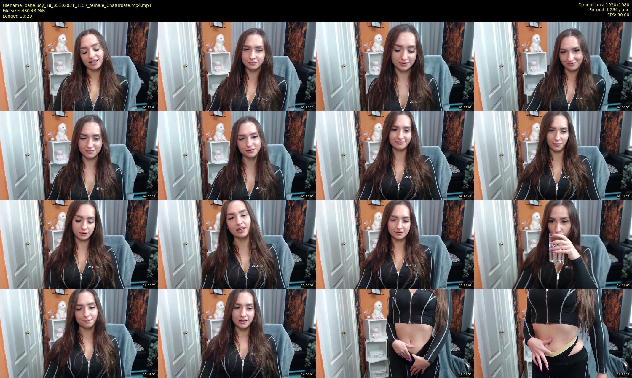 babelucy_18 — 21 minute Chaturbate female cam show recording, 1080p, Oct 5, 2021